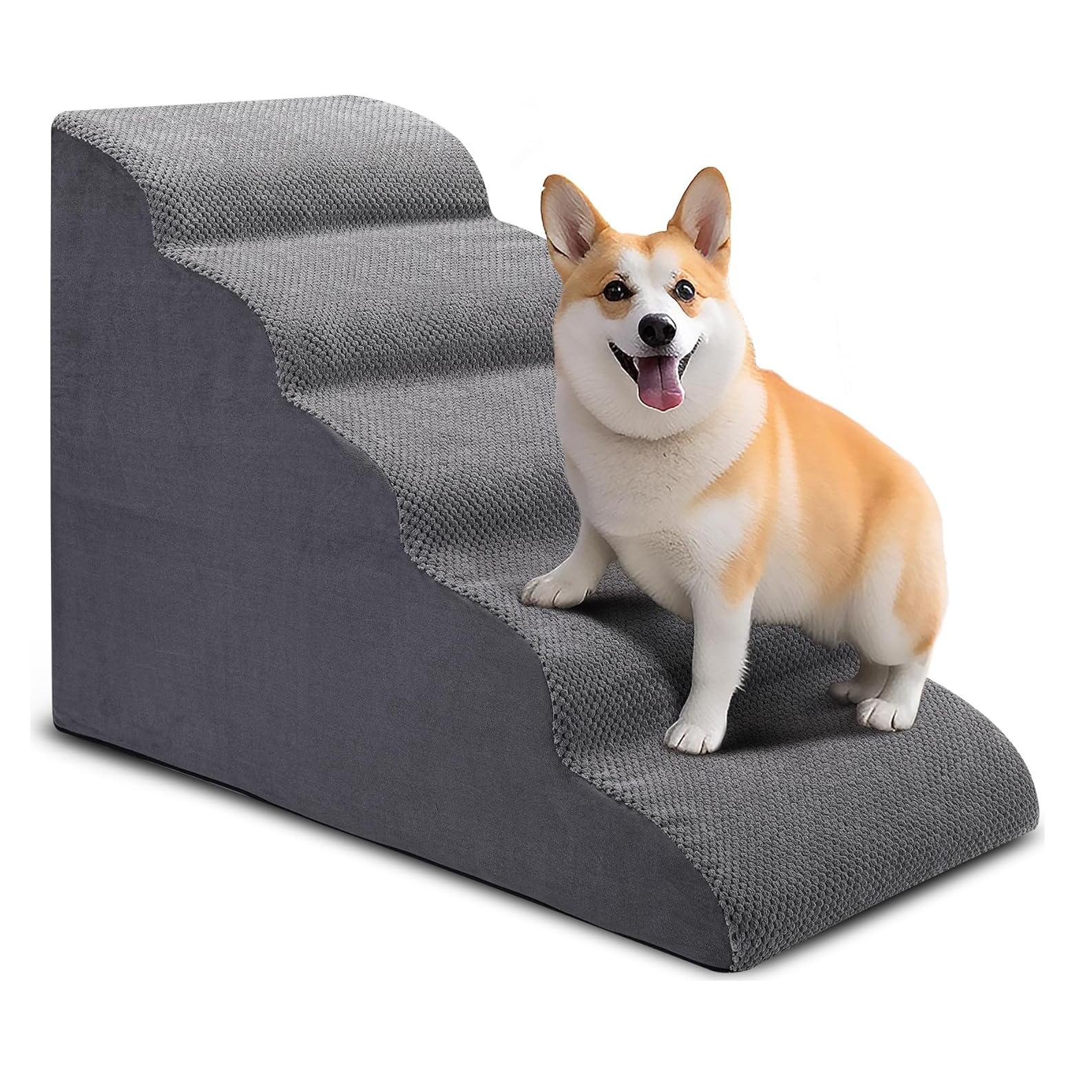 Escaleras para Perros CiWiVOKi 5 Niveles Antideslizantes 61 cm