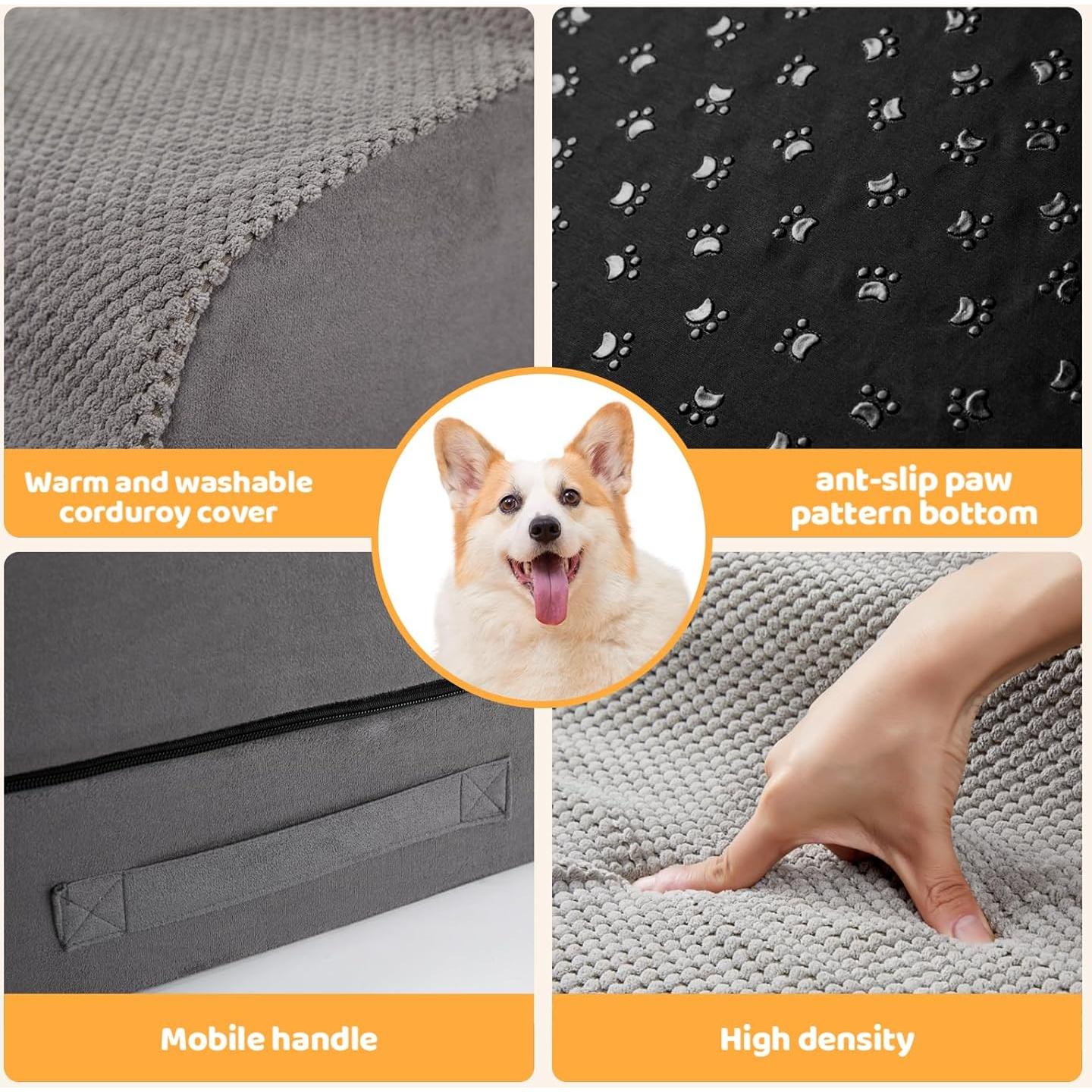 Escaleras para Perros A.FATI 6 Pasos Antideslizantes 76.2 cm