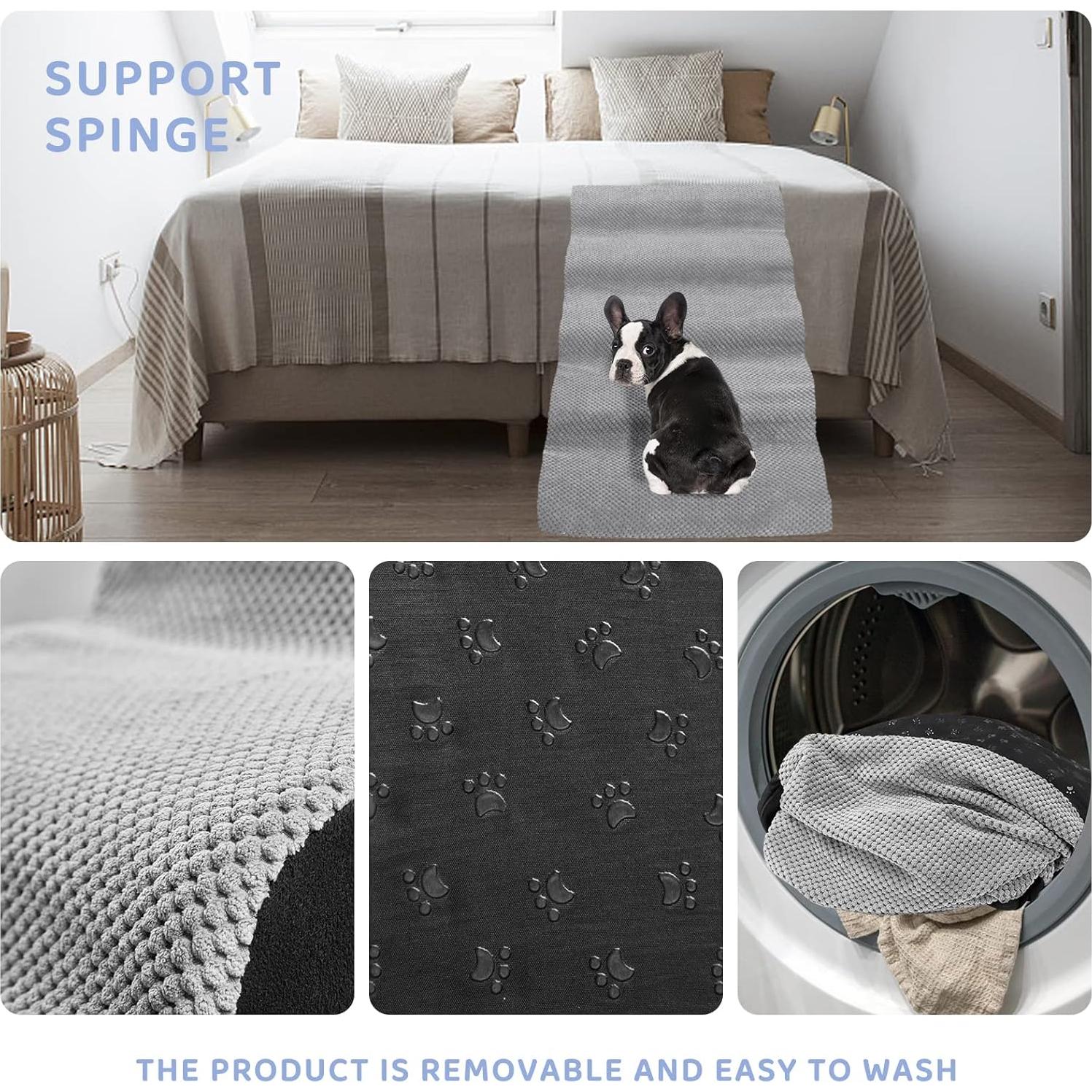 Escalera para Perros LitaiL de 62 cm 5 Pasos para Camas Altas