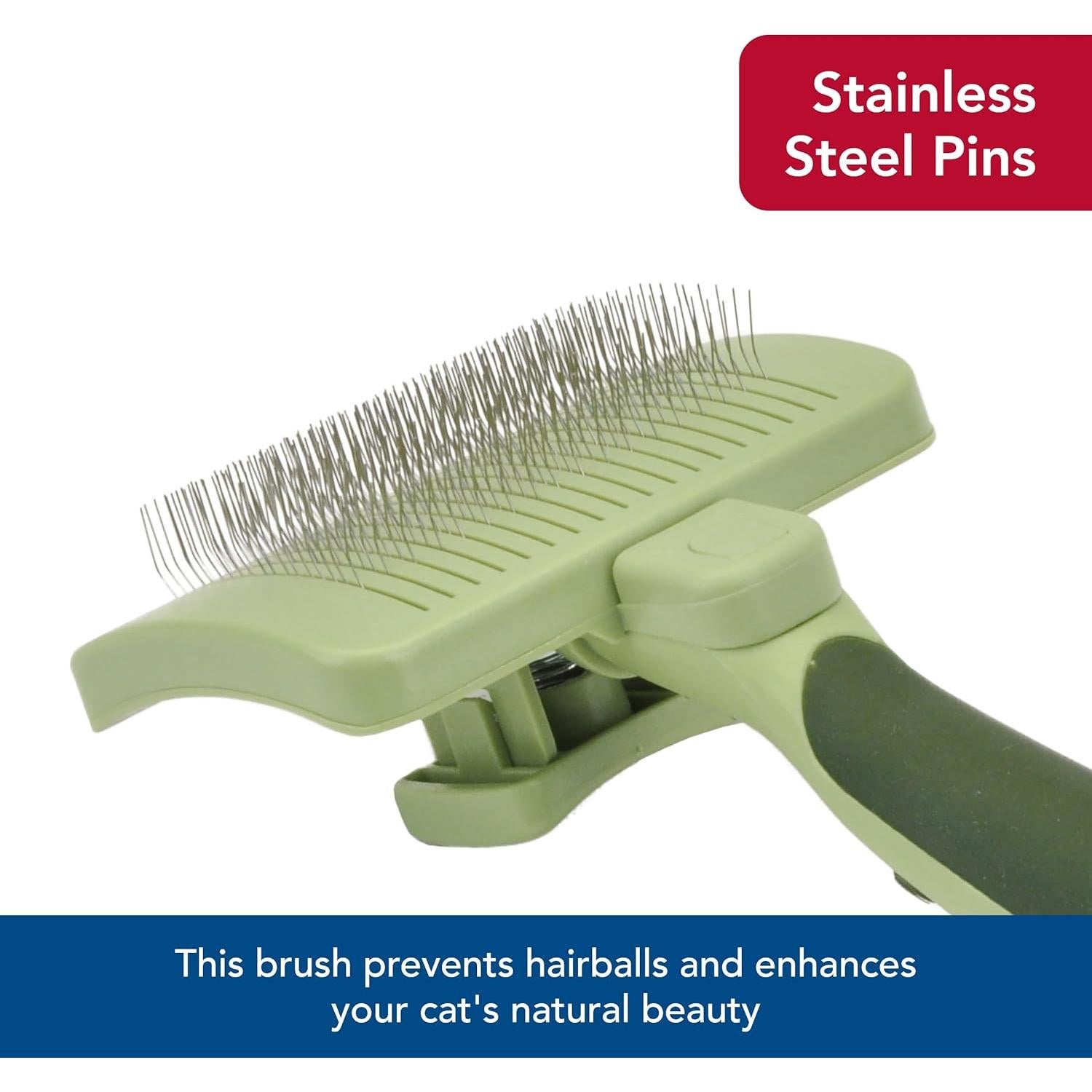 Cepillo Slicker Autolimpiante Coastal Pet para Gatos - W419