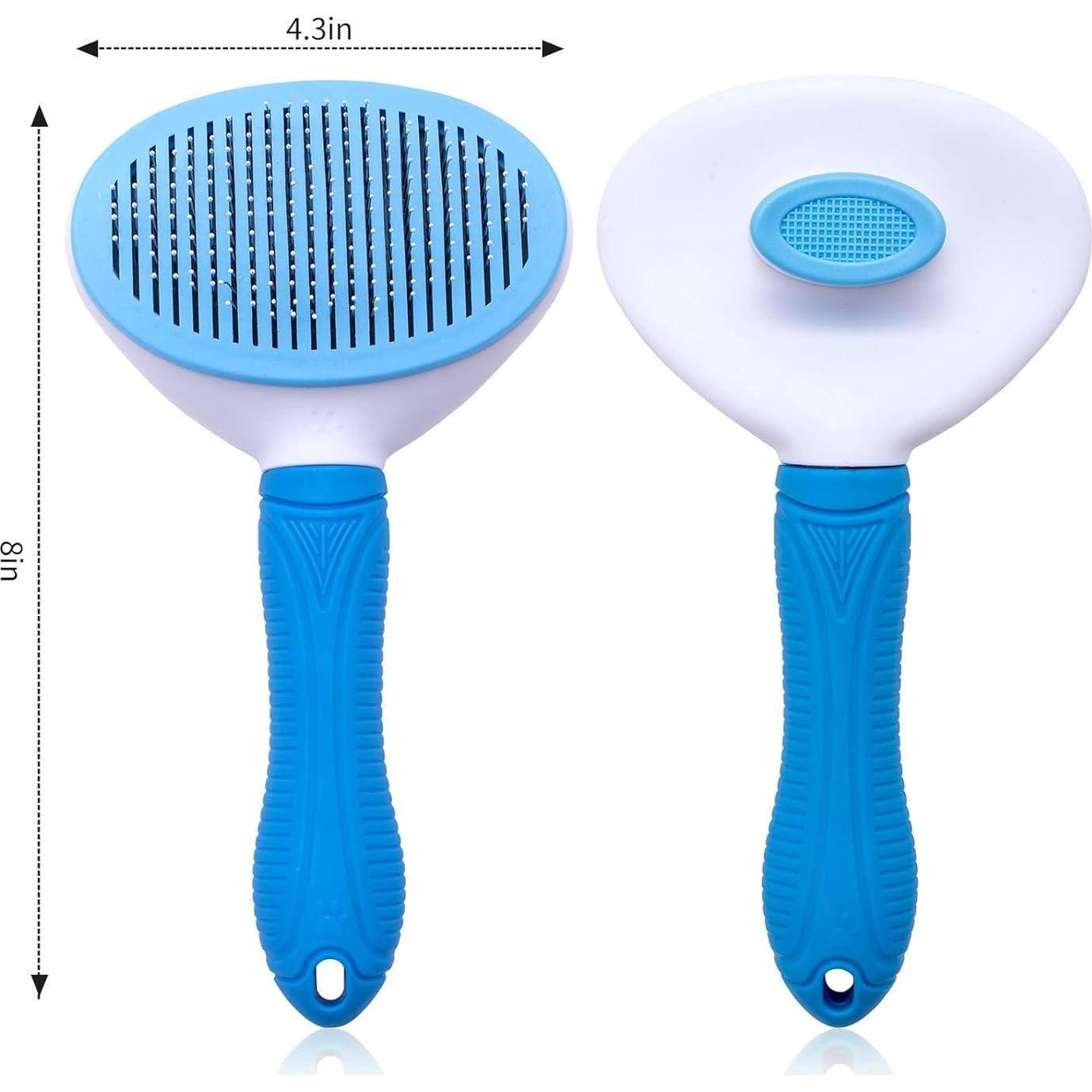 Cepillo Autolimpiante Aogeili para Mascotas - Pelo Largo y Corto