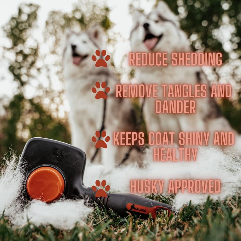 Cepillo Autolimpiante 2 en 1 Nalako para Perros y Gatos