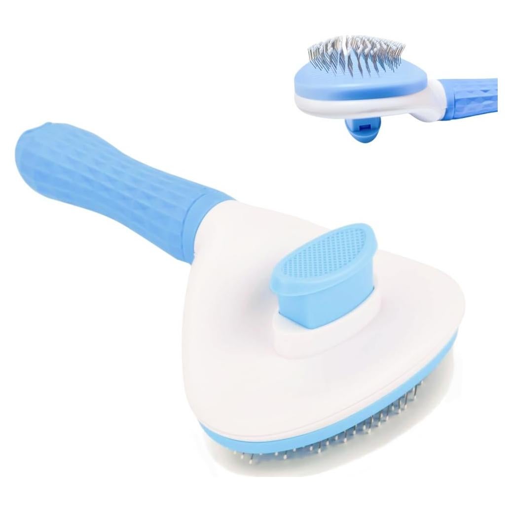 Cepillo Autolimpiante para Gatos y Perros Wenning - Mango Ergonómico