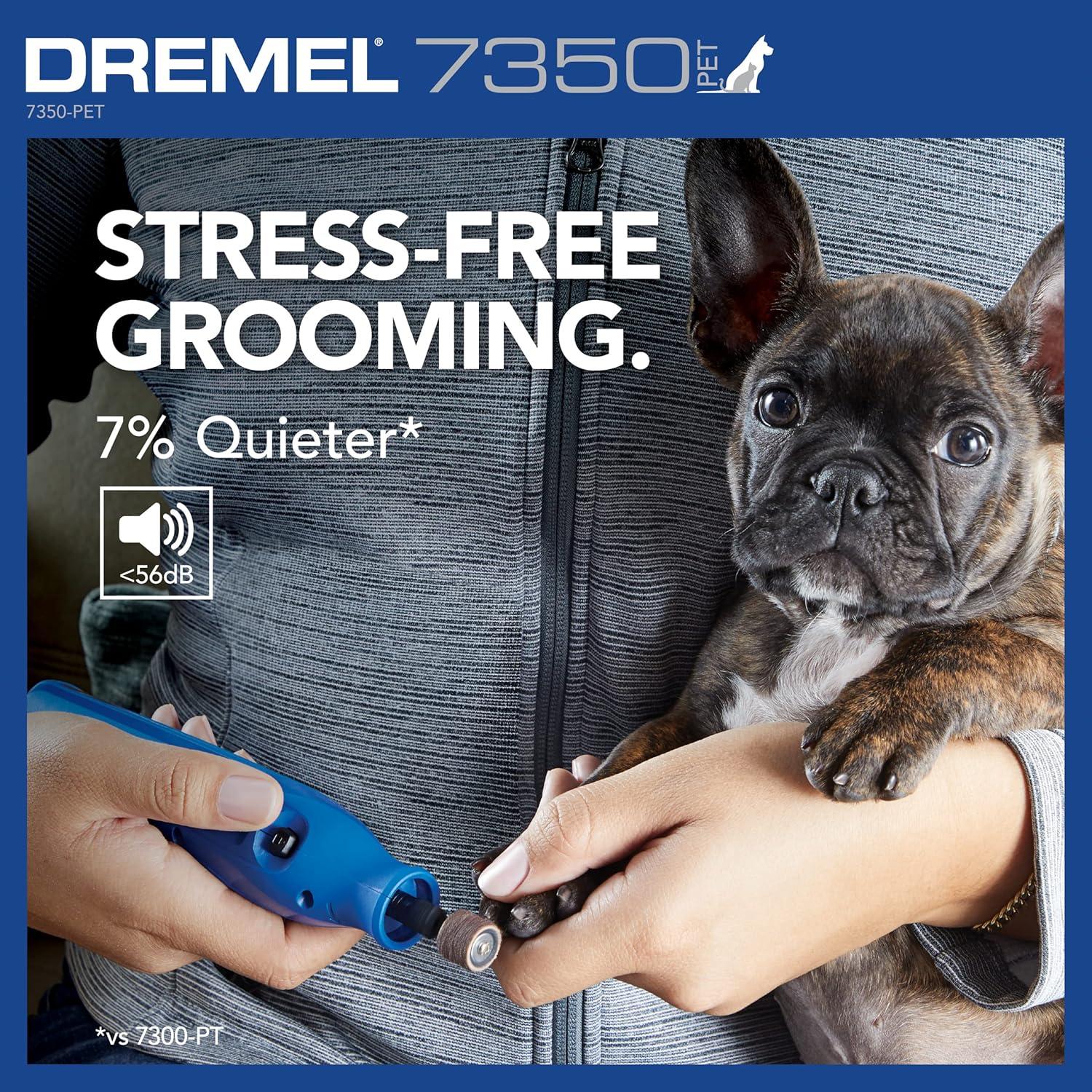 Dremel 7350-PET Molinillo de Uñas para Mascotas 4V