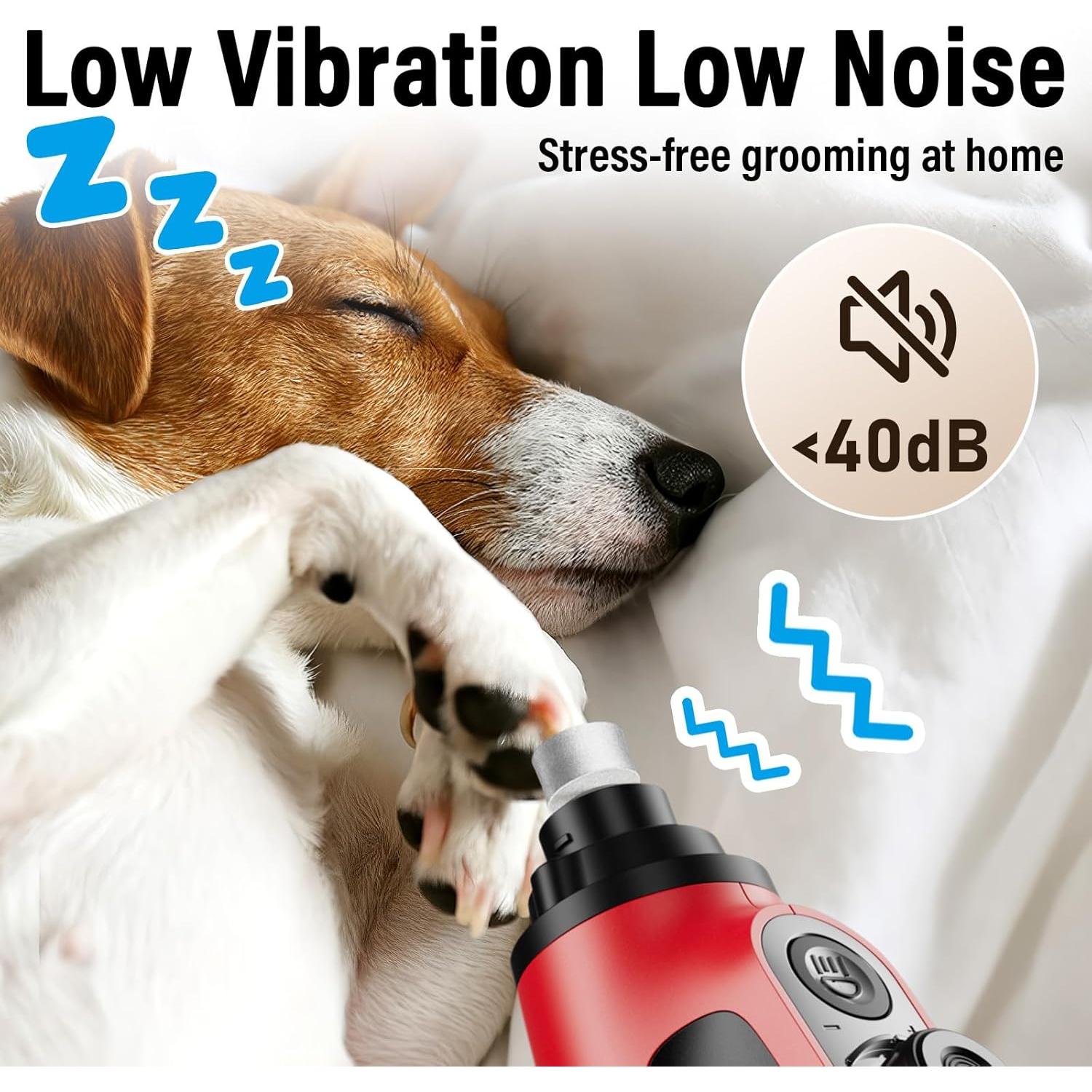 Cortador de Uñas Eléctrico Casfuy N90 con 6 Velocidades y LED