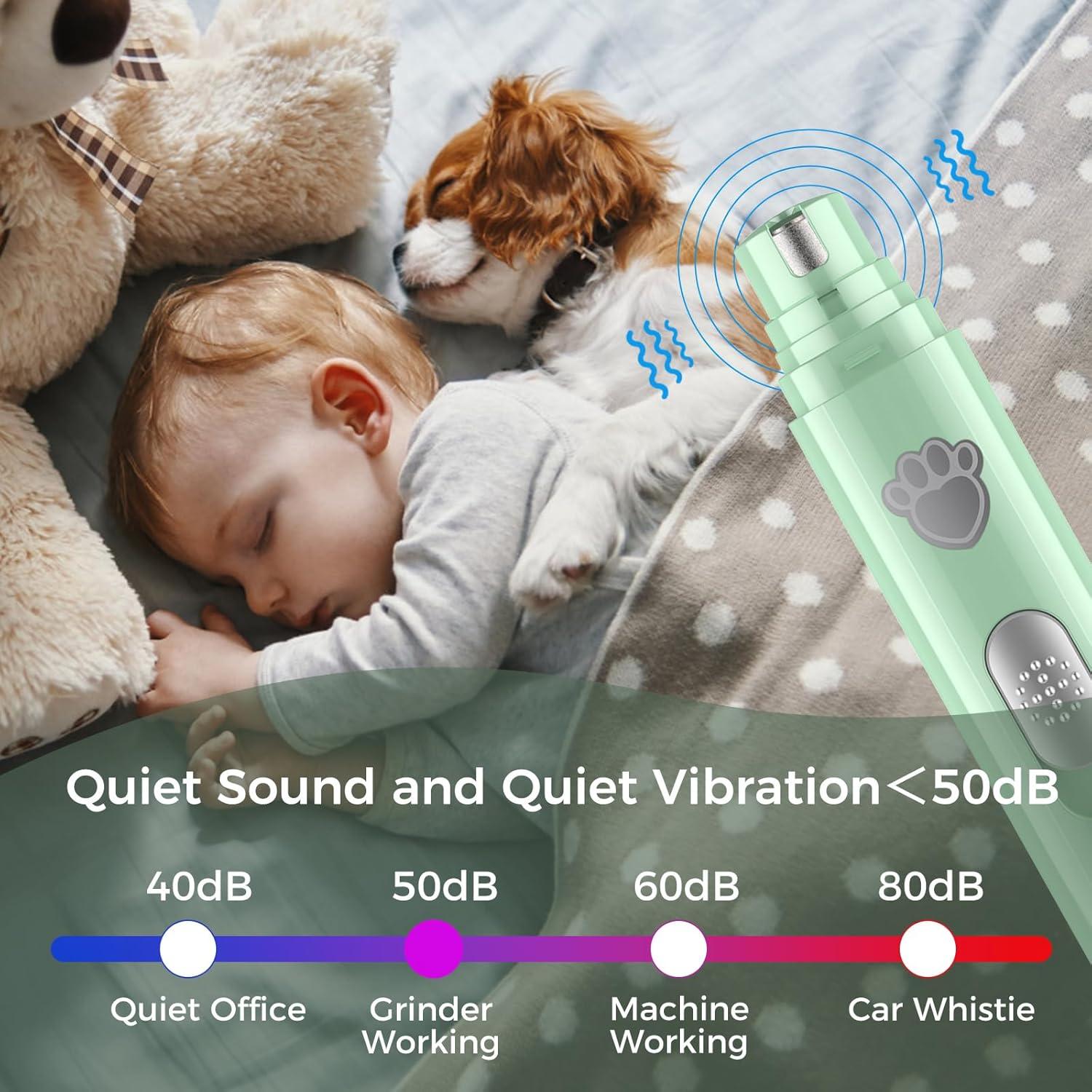 Amoladora de Uñas para Perros VIWIK Recargable 2 Velocidades