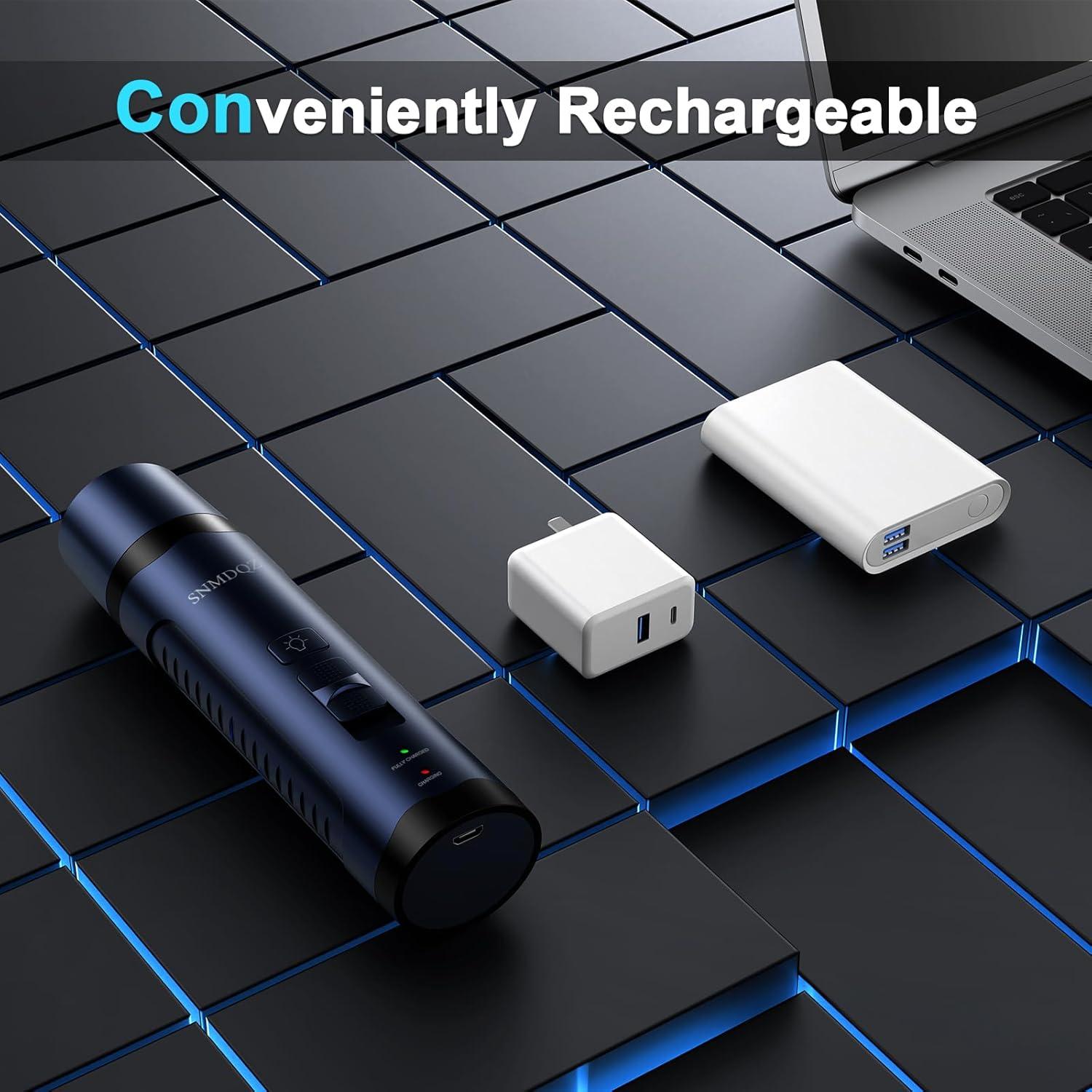 Cortador de Uñas para Perros SNMDQZ con Luz LED y Grinder Silencioso