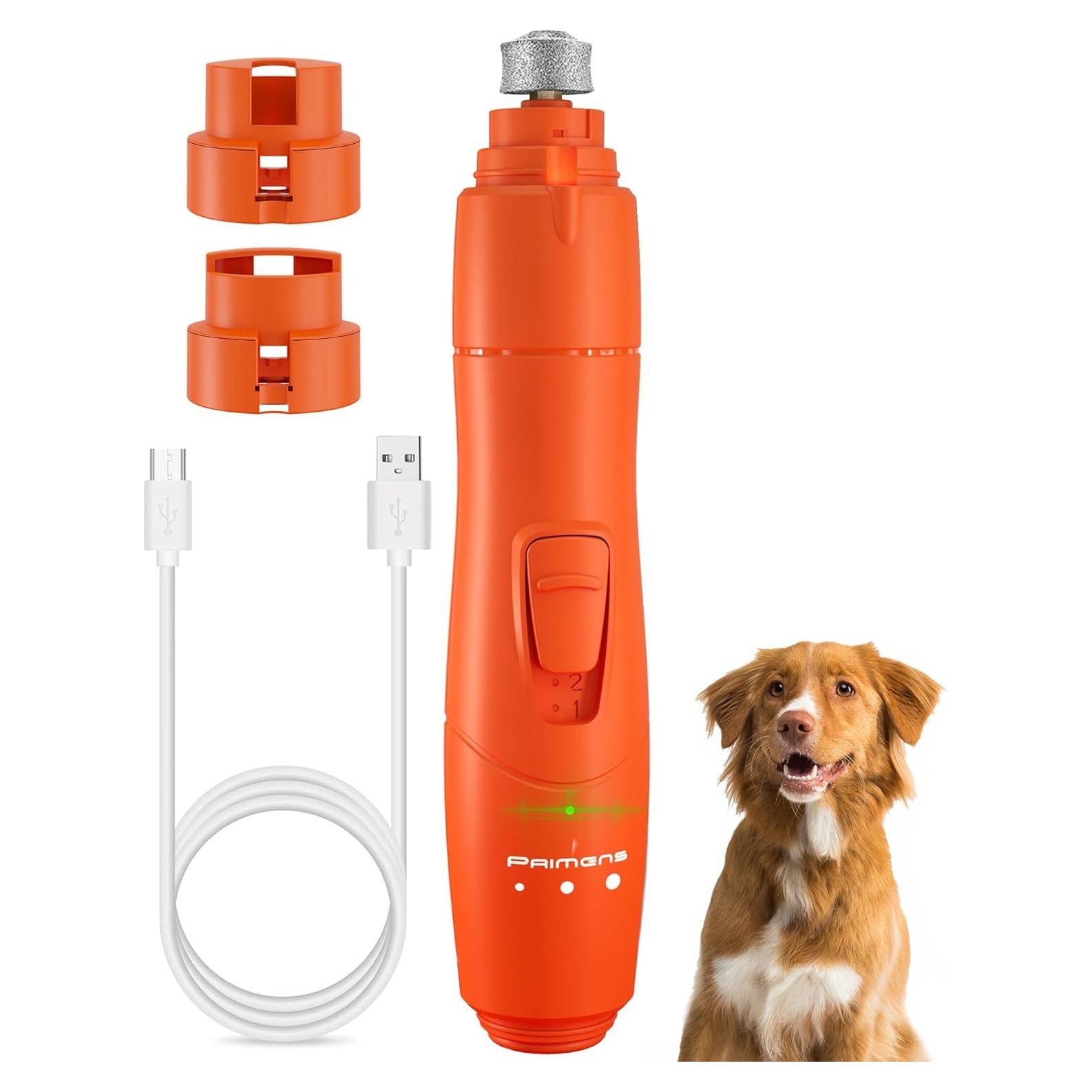 Mina de Uñas para Perros PRIMENS ClawMaster LED Naranja