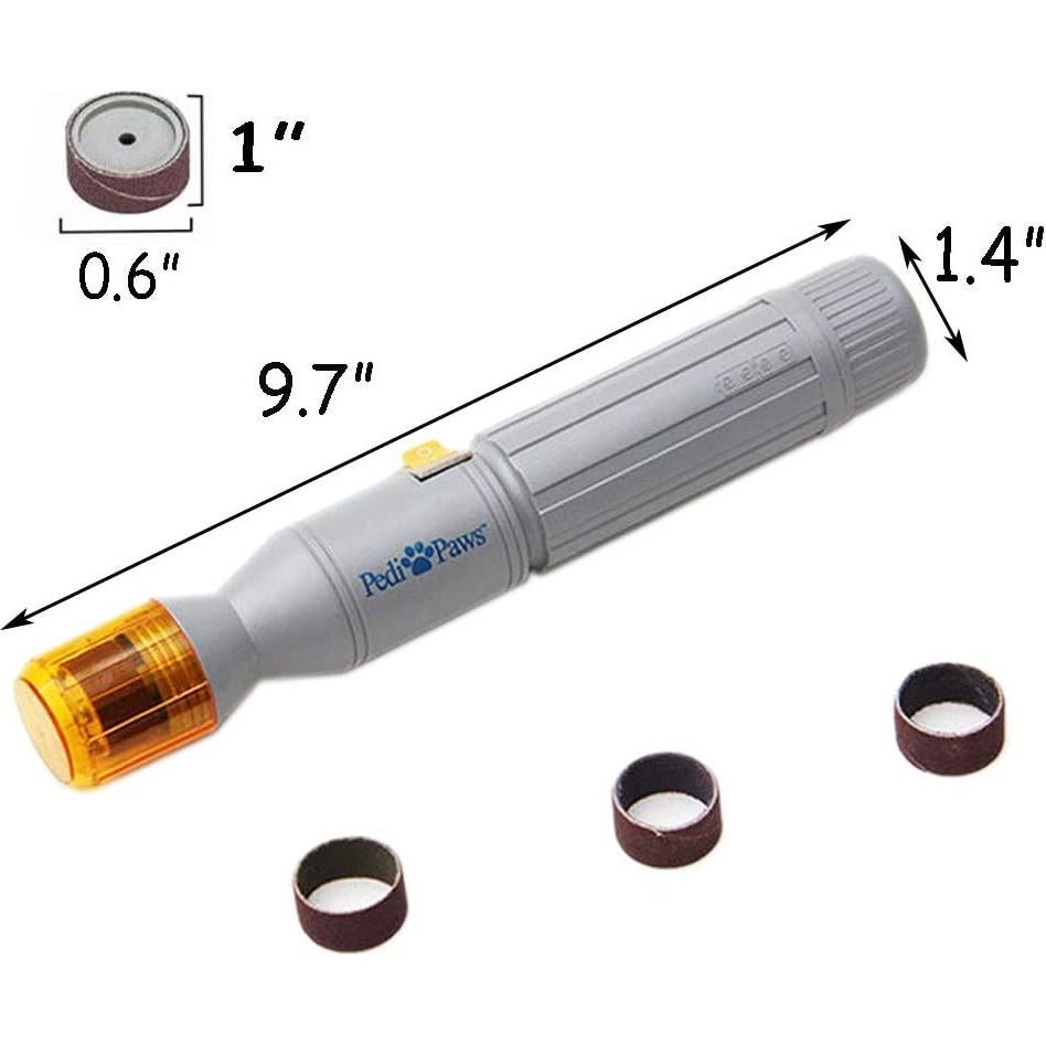 Muela de Uñas Eléctrica Ruri para Perros y Gatos - Ultra Silenciosa