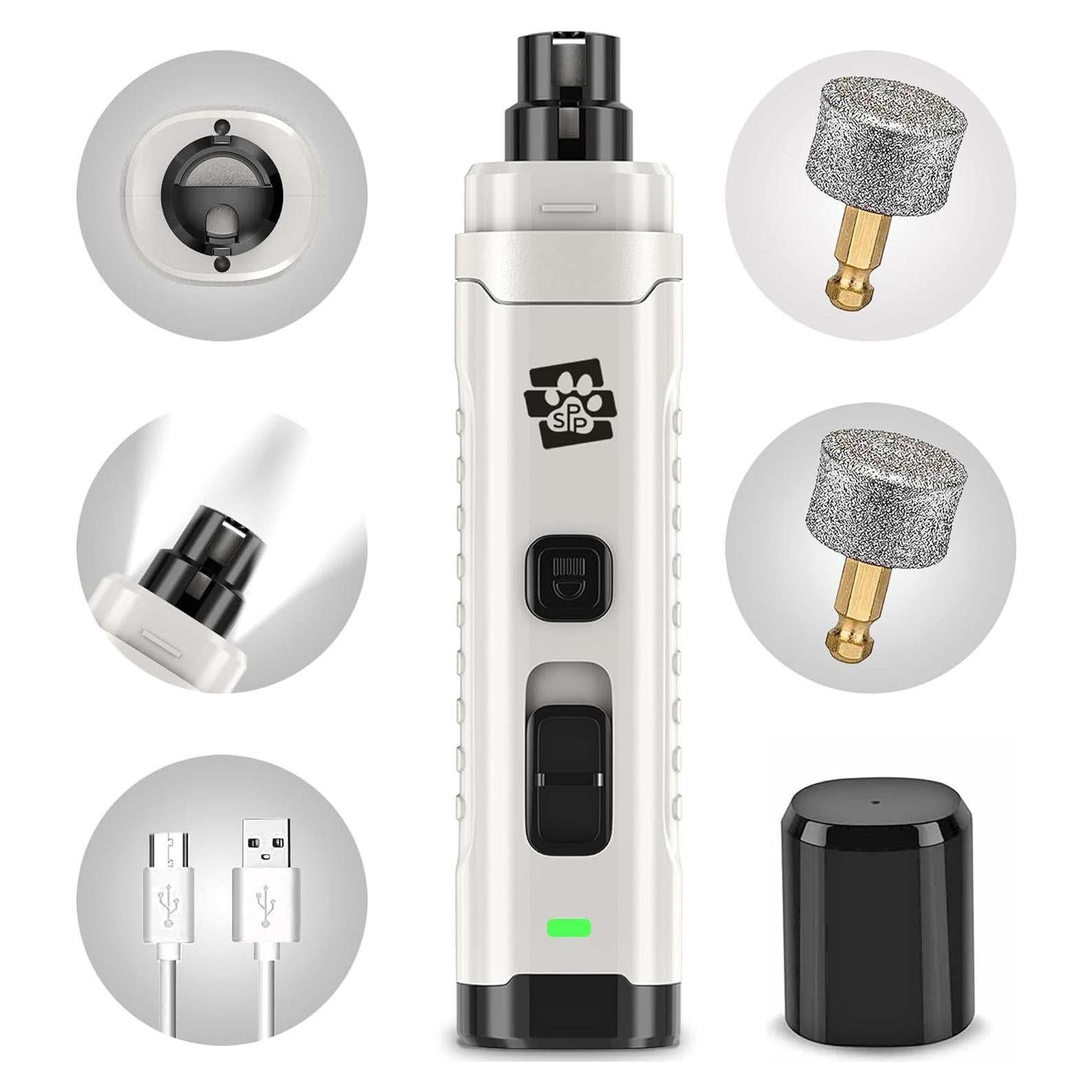 Cortadora de Uñas Eléctrica Soft Pet Paws - Ultra Silenciosa