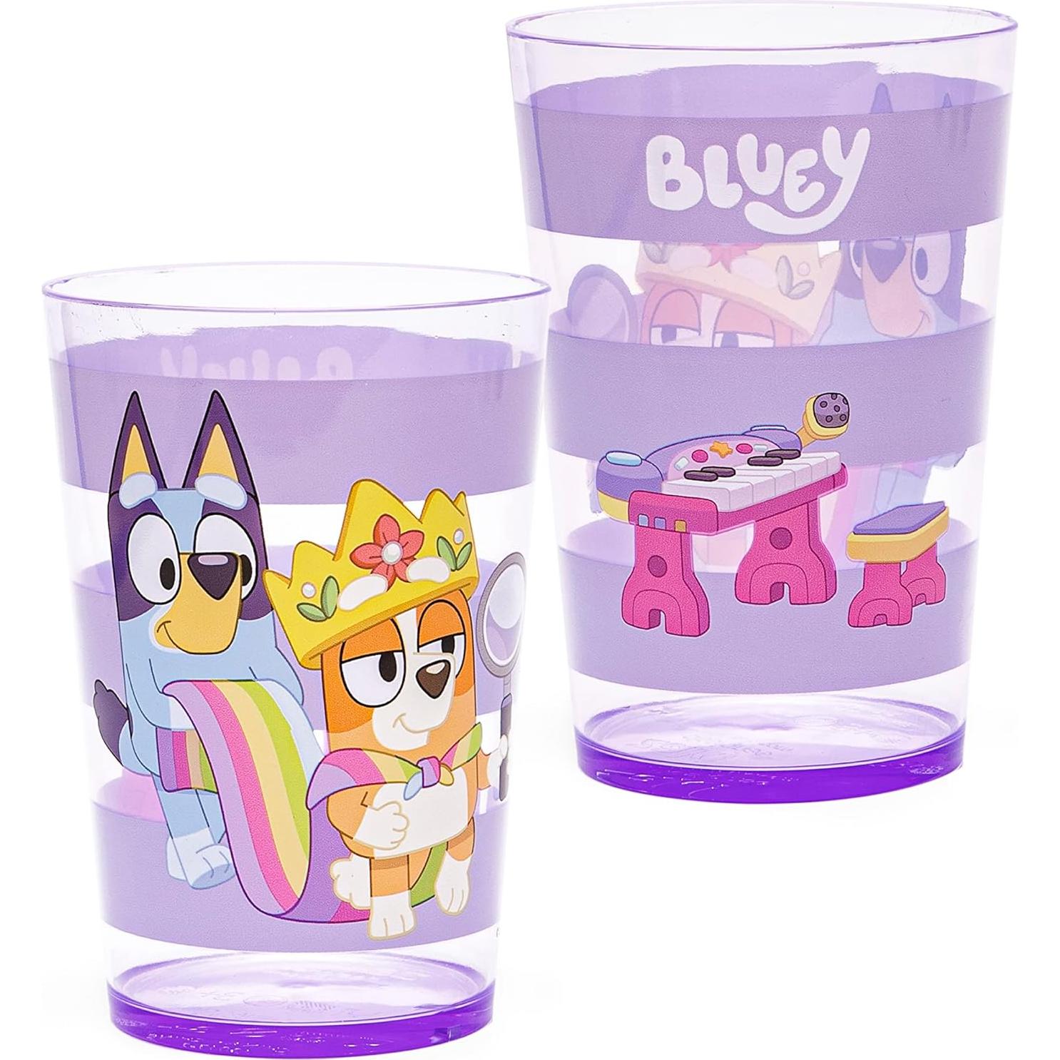 Juego de Vasos Apilables Zak Designs Bluey 4 Piezas 426 ml