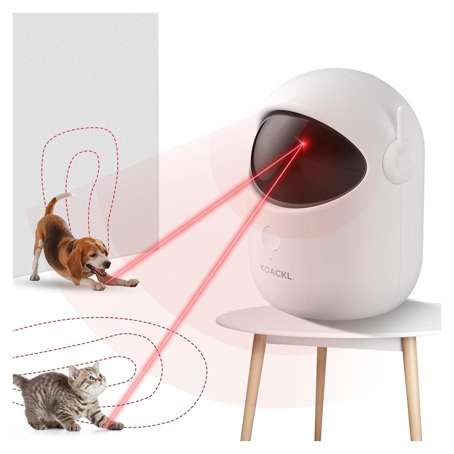 Juguete Automático Puntero Láser para Gatos Koackl Q1