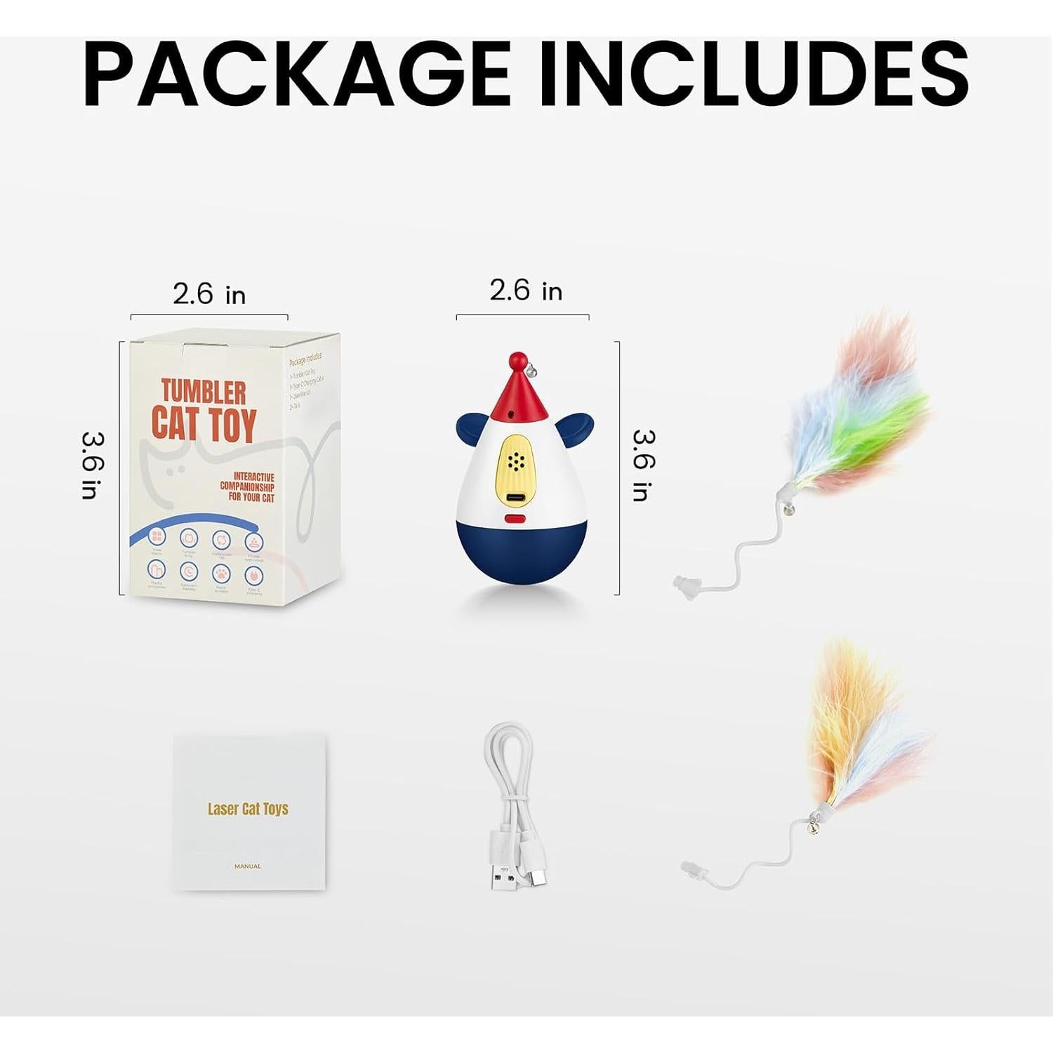 Juguete Láser Automático para Gatos Shen Zhen DP-LCT-001