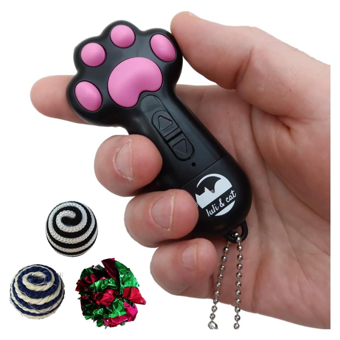 Juguete Láser Recargable para Gatos Luli & Cat - 3 Modos