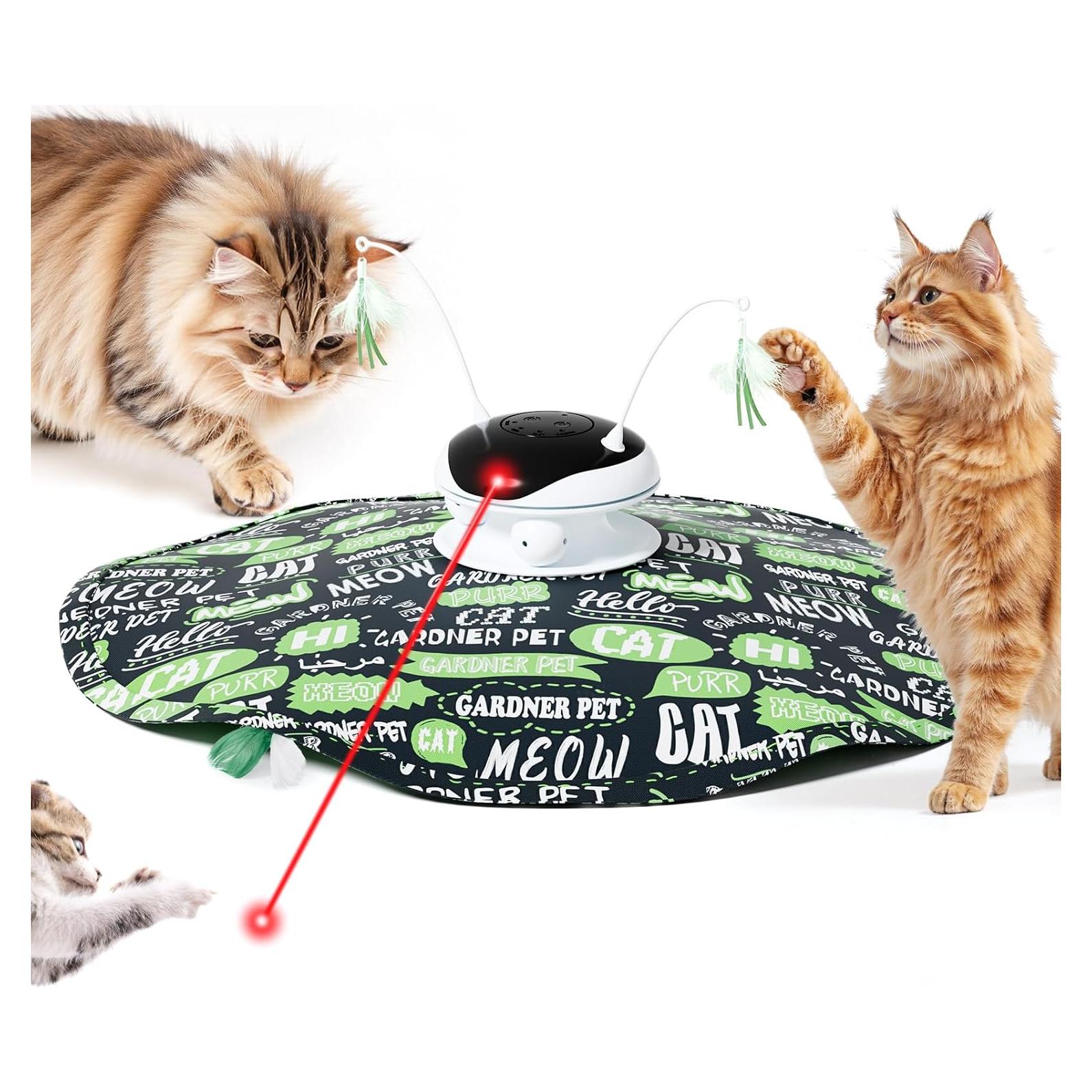 Juguete Interactivo para Gatos Gardner Pet 5 en 1 Recargable