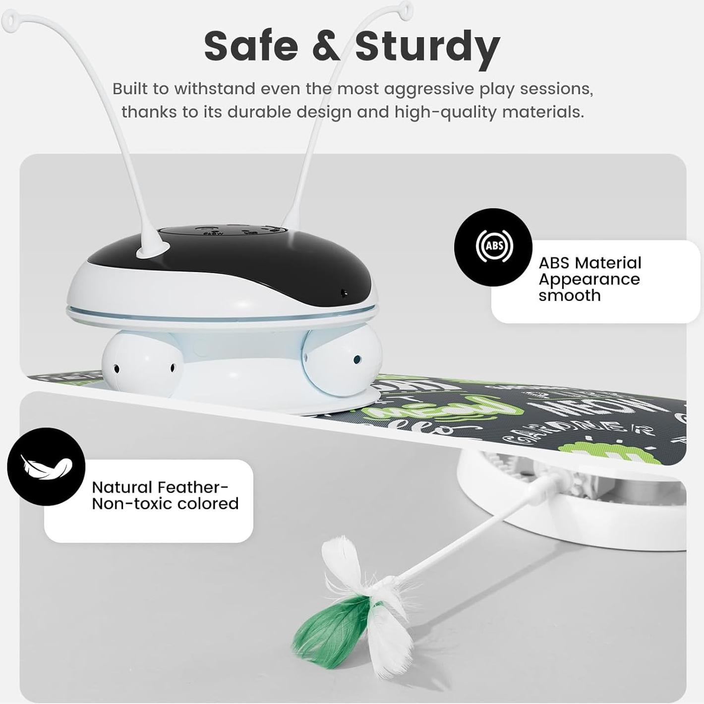 Juguete Interactivo para Gatos Gardner Pet 5 en 1 Recargable