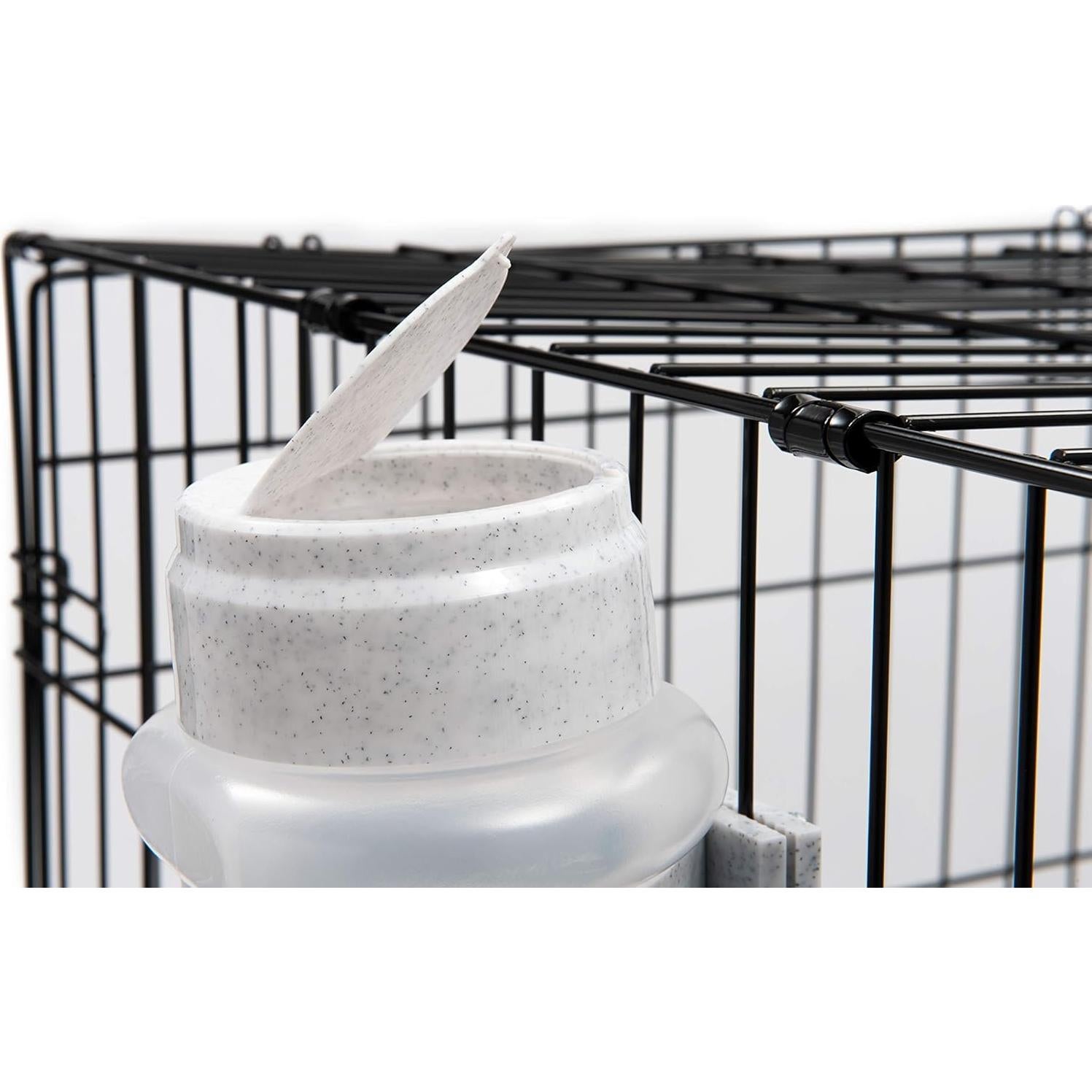 Botella de Agua Lixit 1306 ml para Perros Sin Goteo Blanca