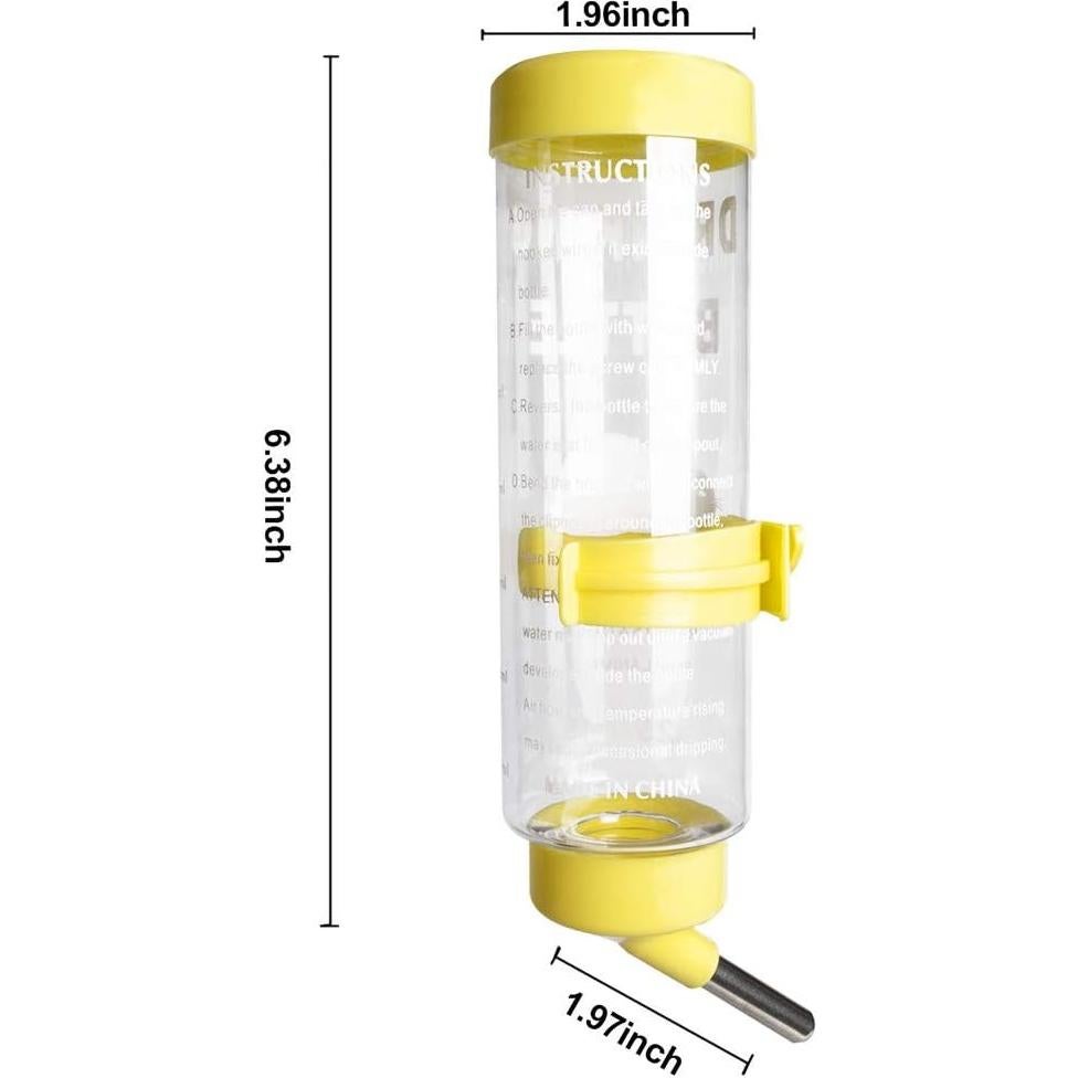 Botella de Agua Sin Goteo 250 ml Depets para Mascotas Pequeñas