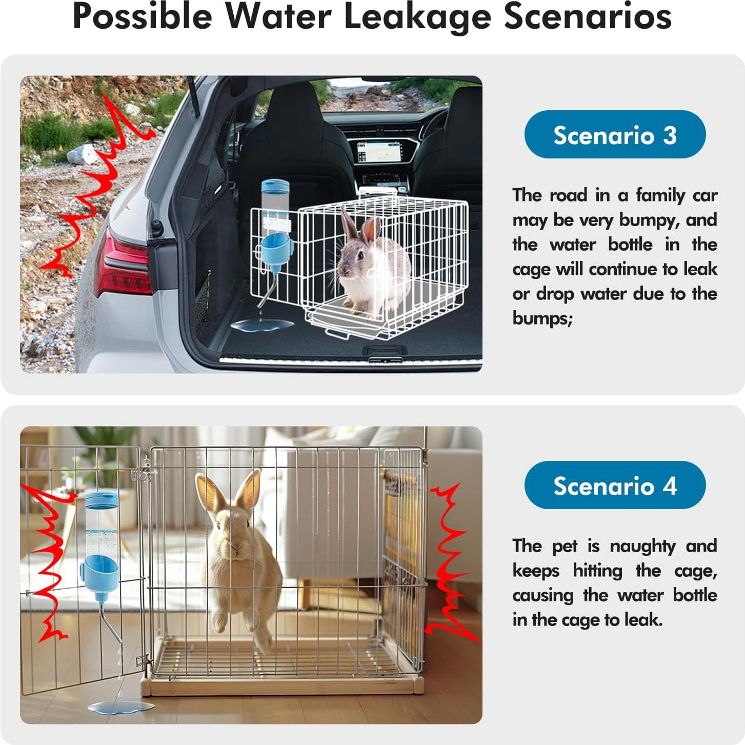 Dispensador de Agua Automático Vannon 680ml para Pequeñas Mascotas