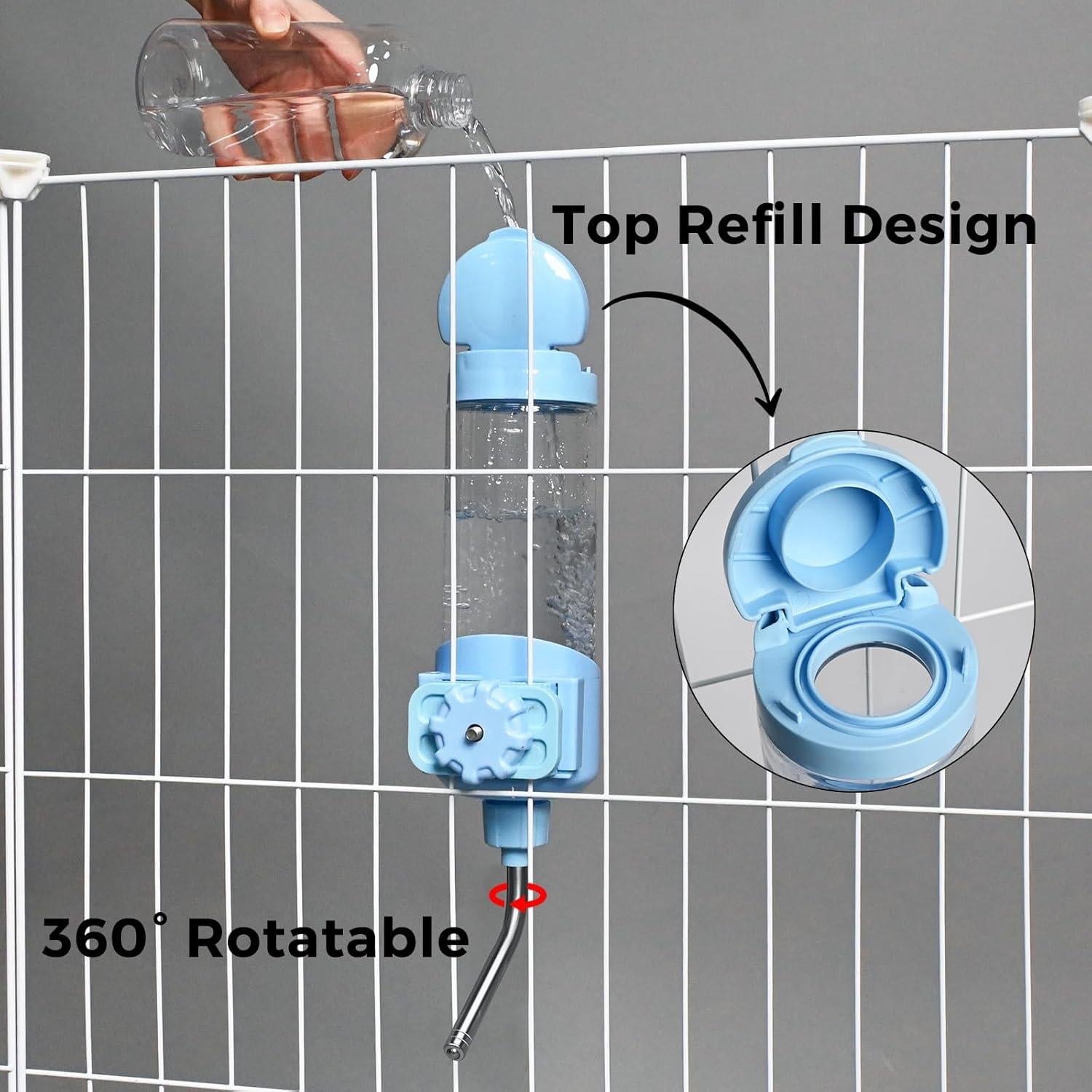 Dispensador de Agua Automático Vannon 680ml para Pequeñas Mascotas