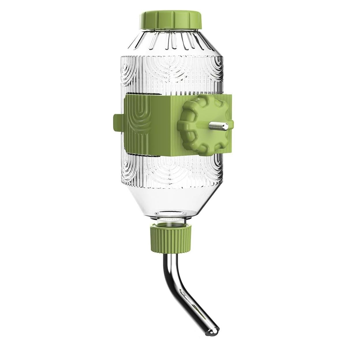 Botella de Agua para Mascotas Kassiva 500ml Verde Dispensador