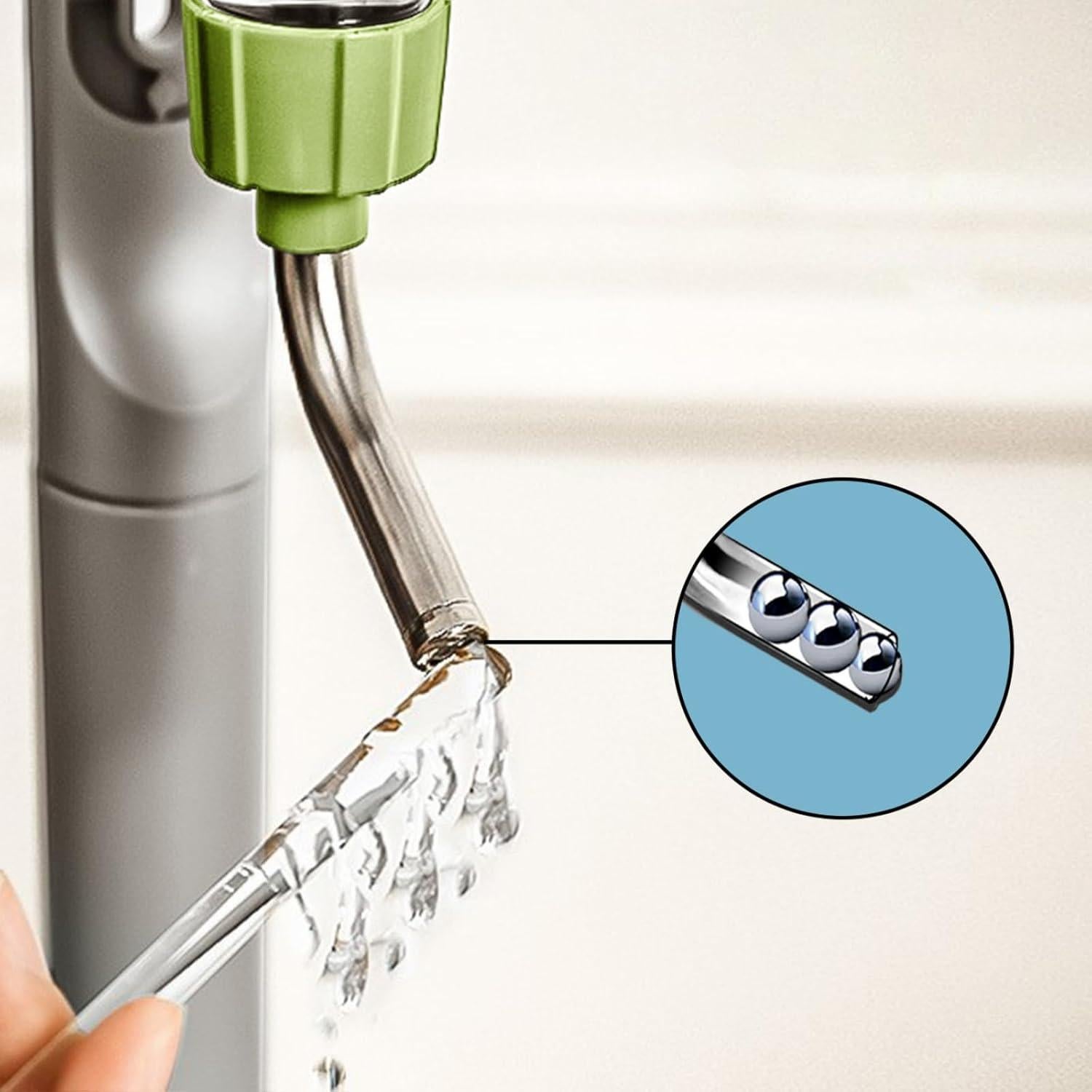 Botella de Agua para Mascotas Kassiva 500ml Verde Dispensador