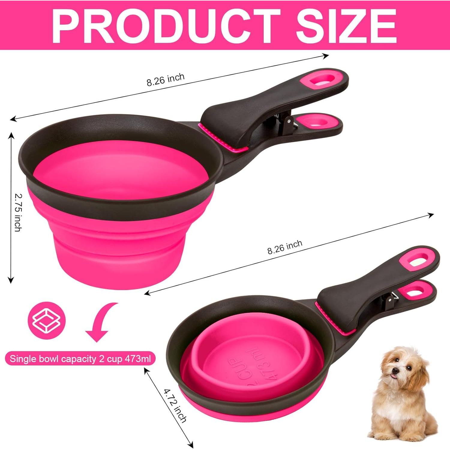 Cucharón Plegable de Silicona para Comida de Perro 473ml