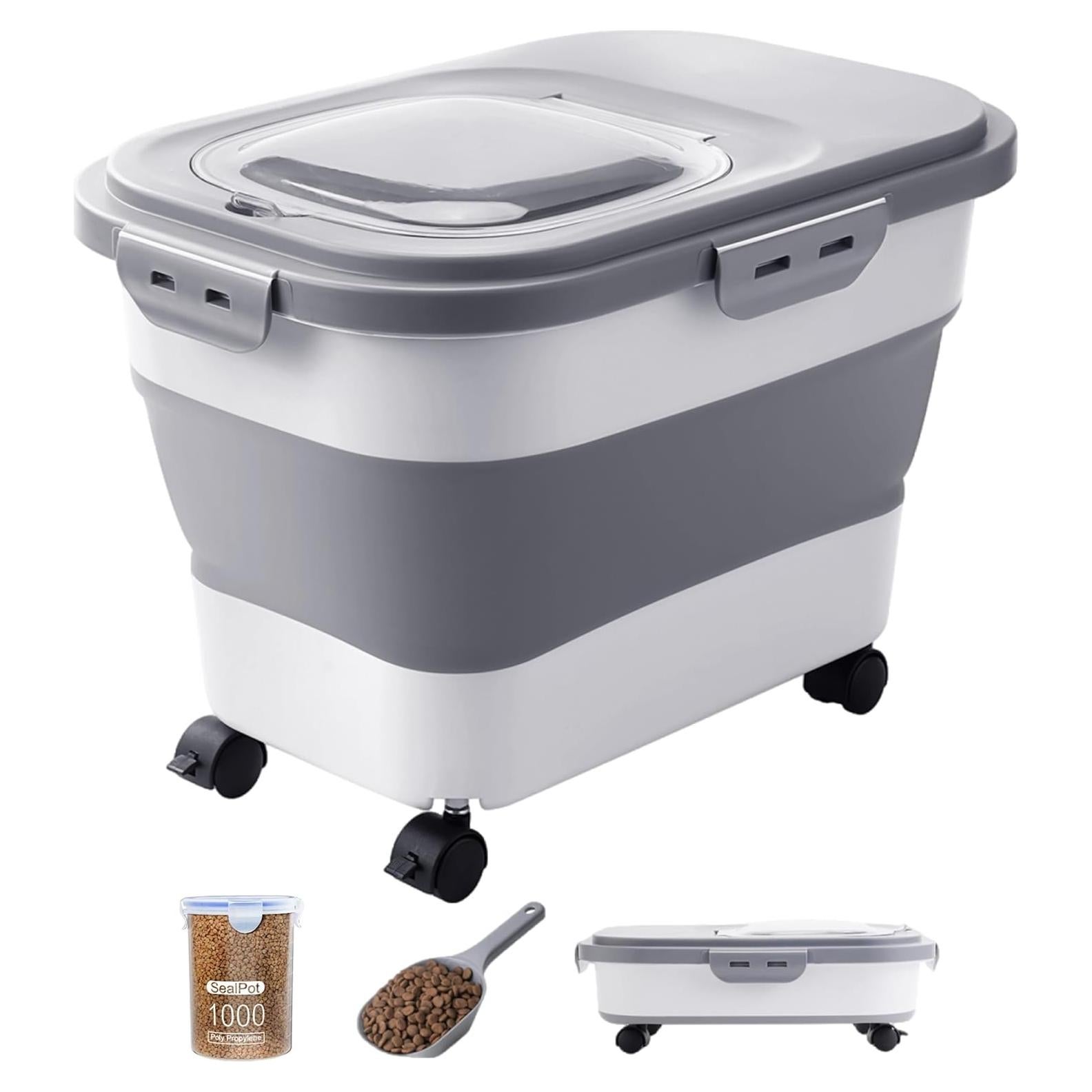 Contenedor de Almacenamiento de Comida para Perros DDMOMMY 10 kg