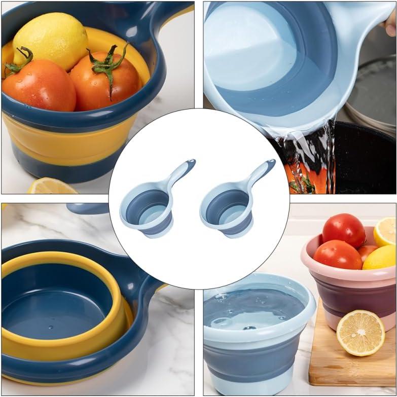 Cucharón Plegable de Agua PRETYZOOM 2 Pcs Grado Alimenticio