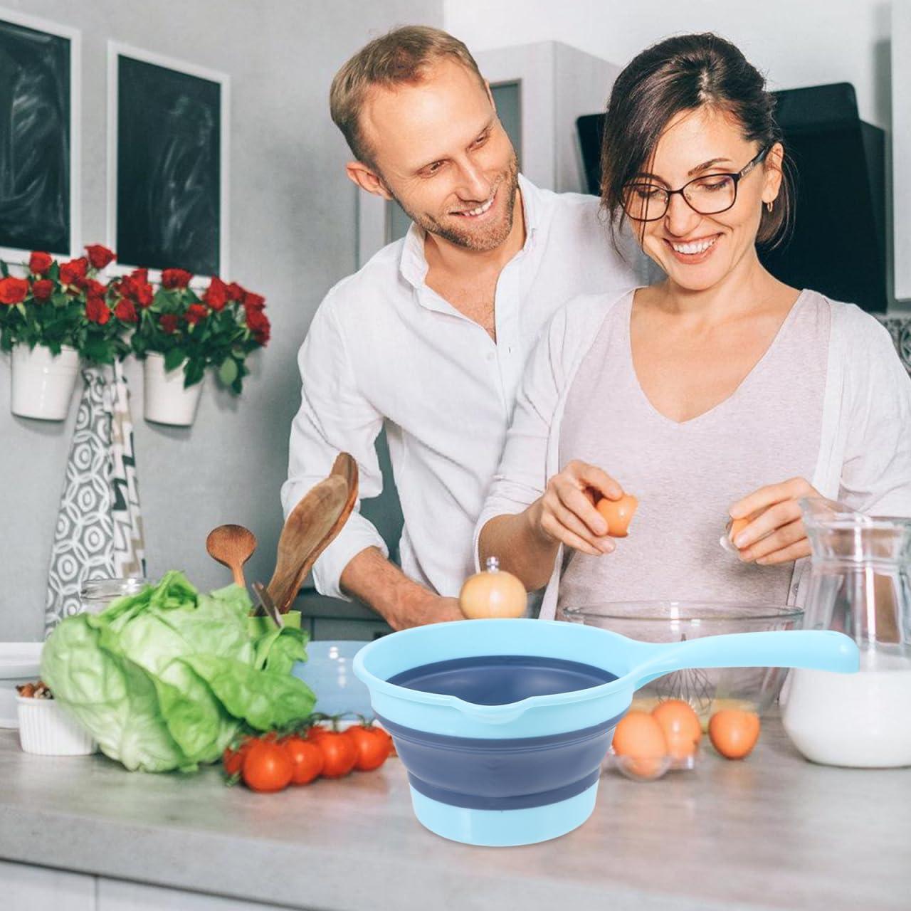 Cucharón Plegable de Agua PRETYZOOM 2 Pcs Grado Alimenticio