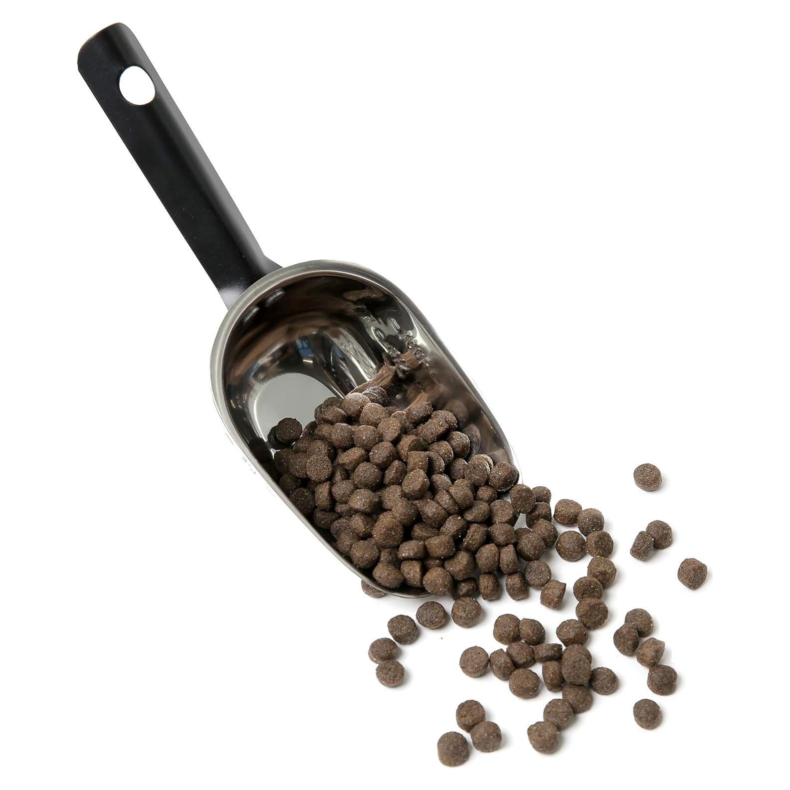 Cucharón de Comida Acero Inoxidable OurPet 1 Taza Duradero