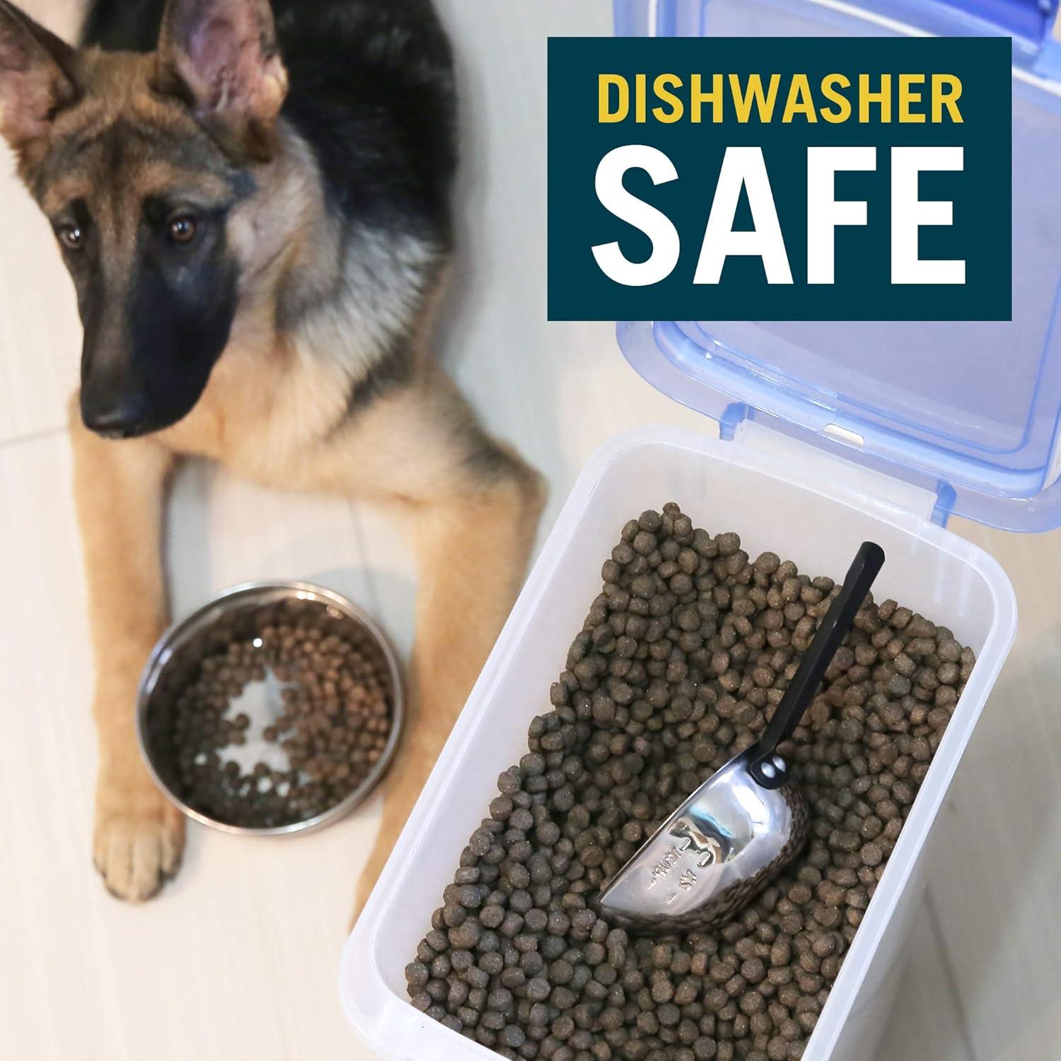 Cucharón de Comida Acero Inoxidable OurPet 1 Taza Duradero