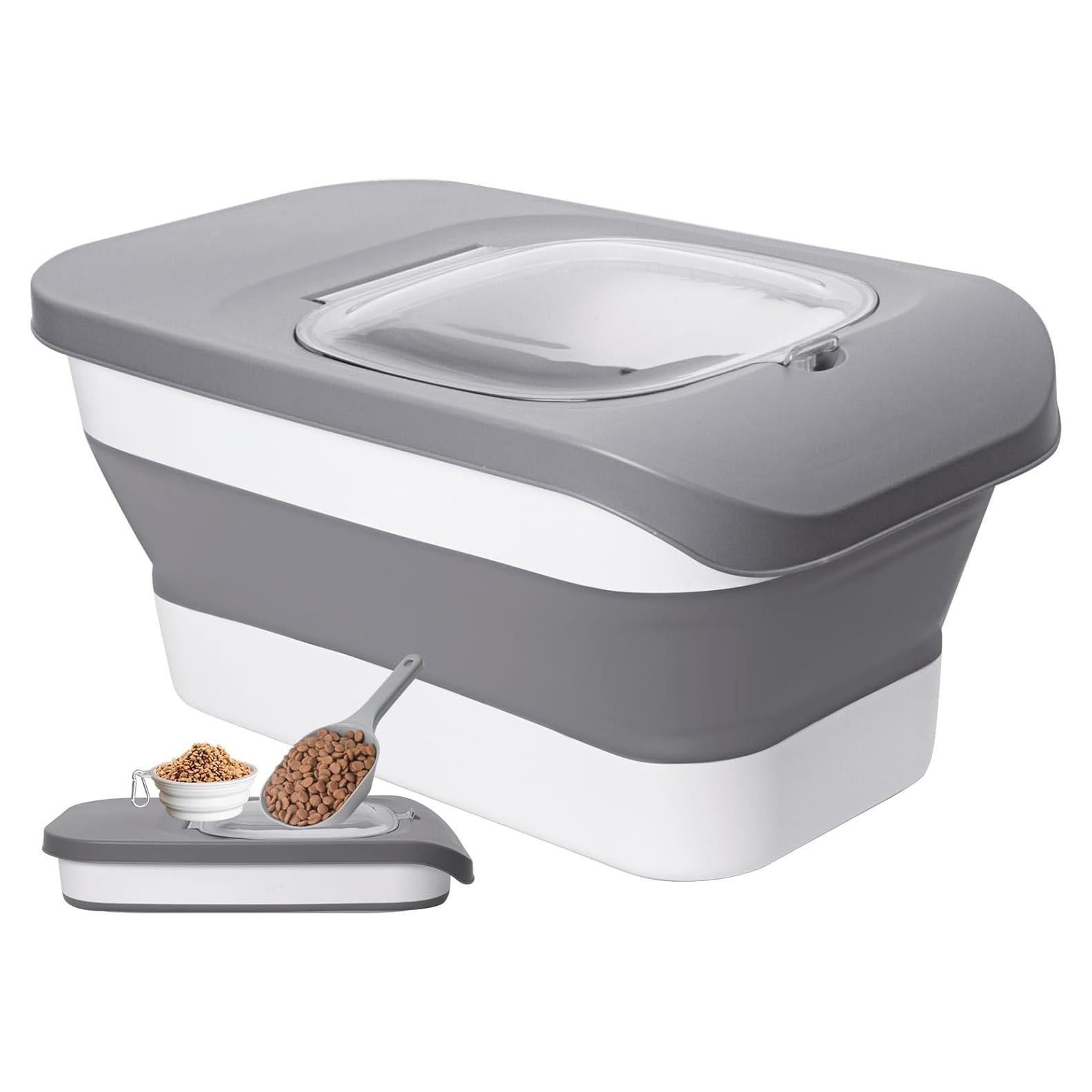 Contenedor de Almacenamiento de Comida para Perros DDMOMMY 5.9 kg Plegable