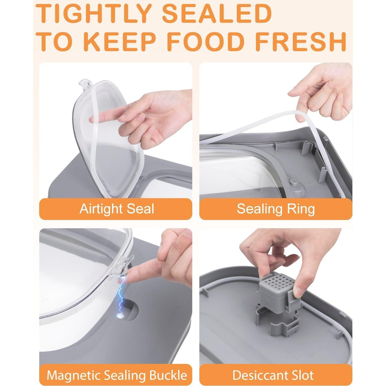 Contenedor de Almacenamiento de Comida para Perros DDMOMMY 5.9 kg Plegable