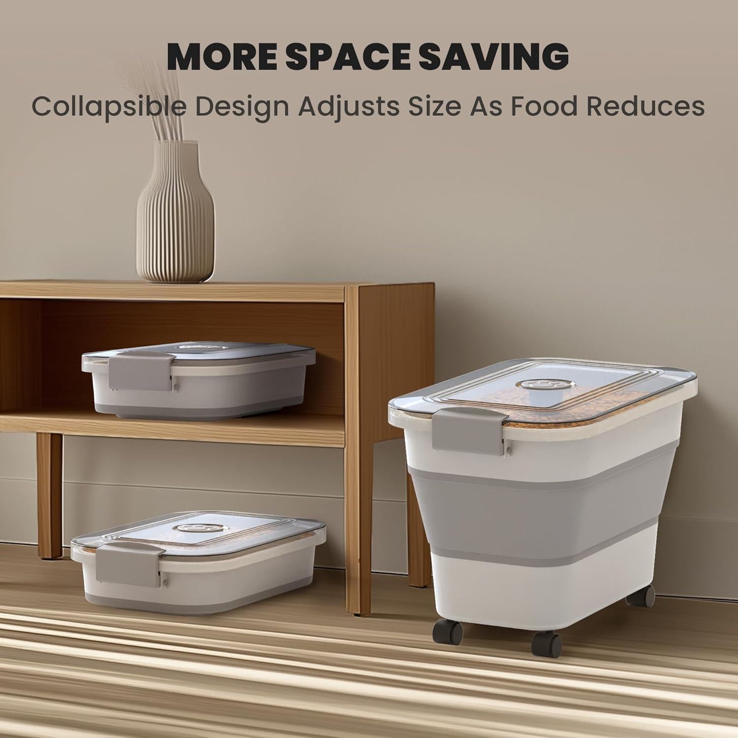 Contenedor de Almacenamiento de Comida para Mascotas DDMOMMY 23L