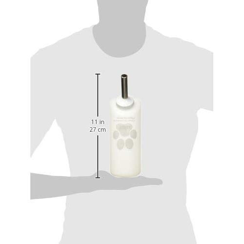 Botella de Agua Lixit 32oz para Perros Grandes y Pequeños - Blanca