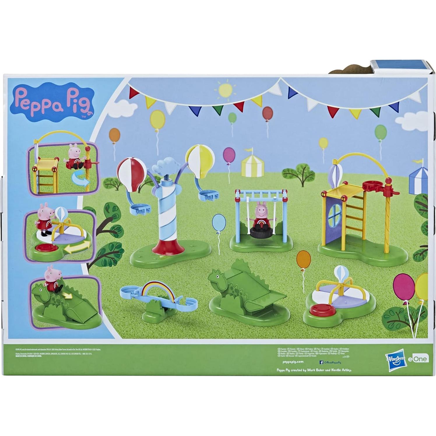 Set de Juego Parque de Globos Peppa Pig - 6 Atracciones Interactivas