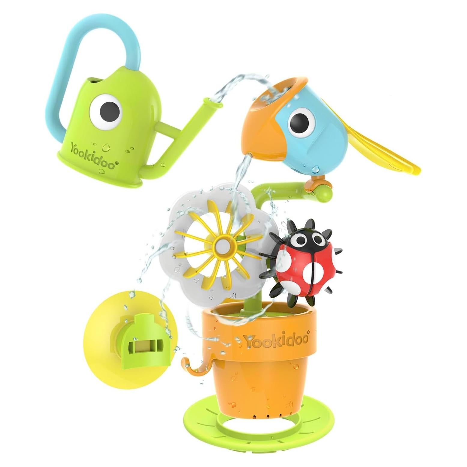 Yookidoo Juguete de Baño Pájaro Inclinable 360g para Bebés