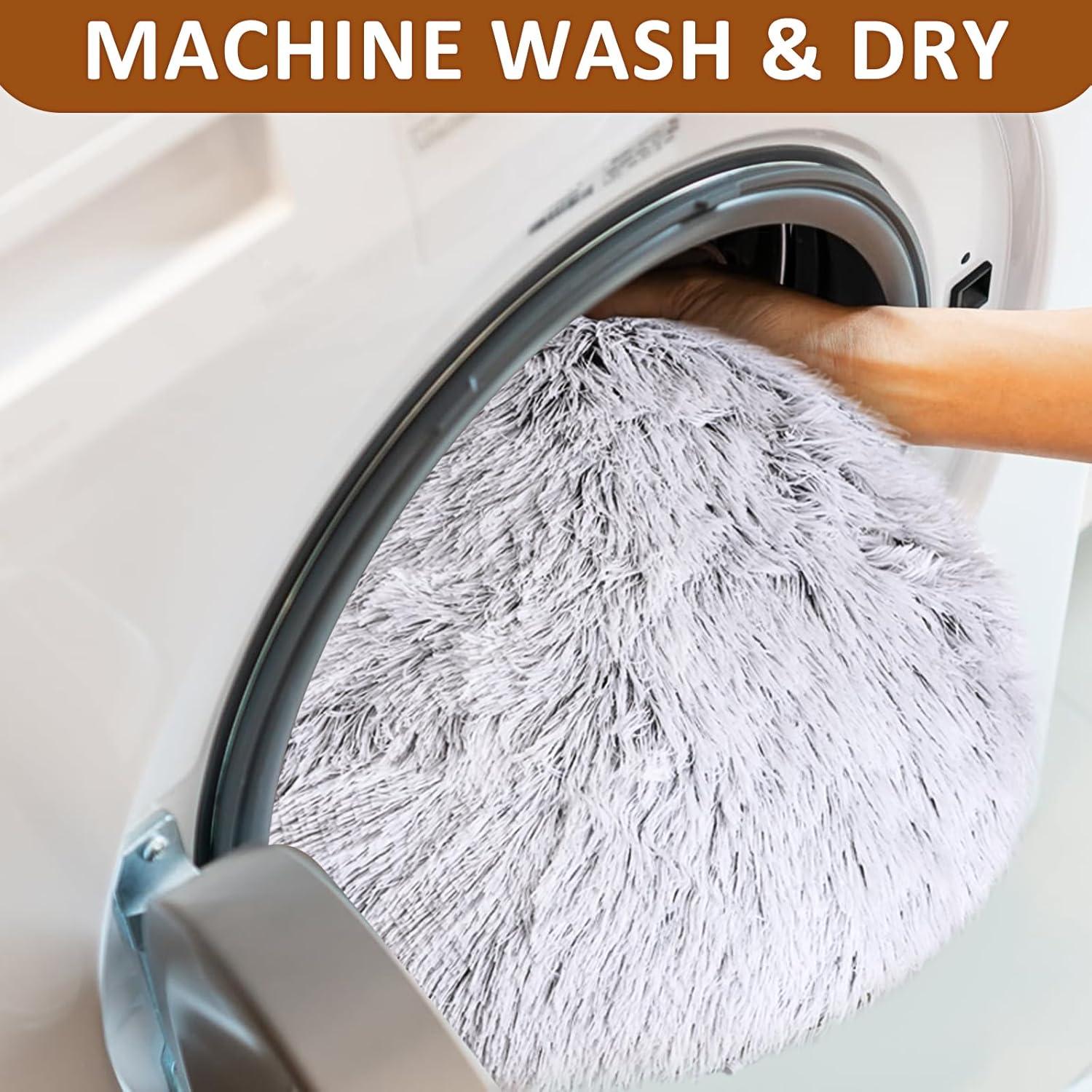 Túnel para Gatos PETSTA con Cama Suave Gris 91x91x29 cm