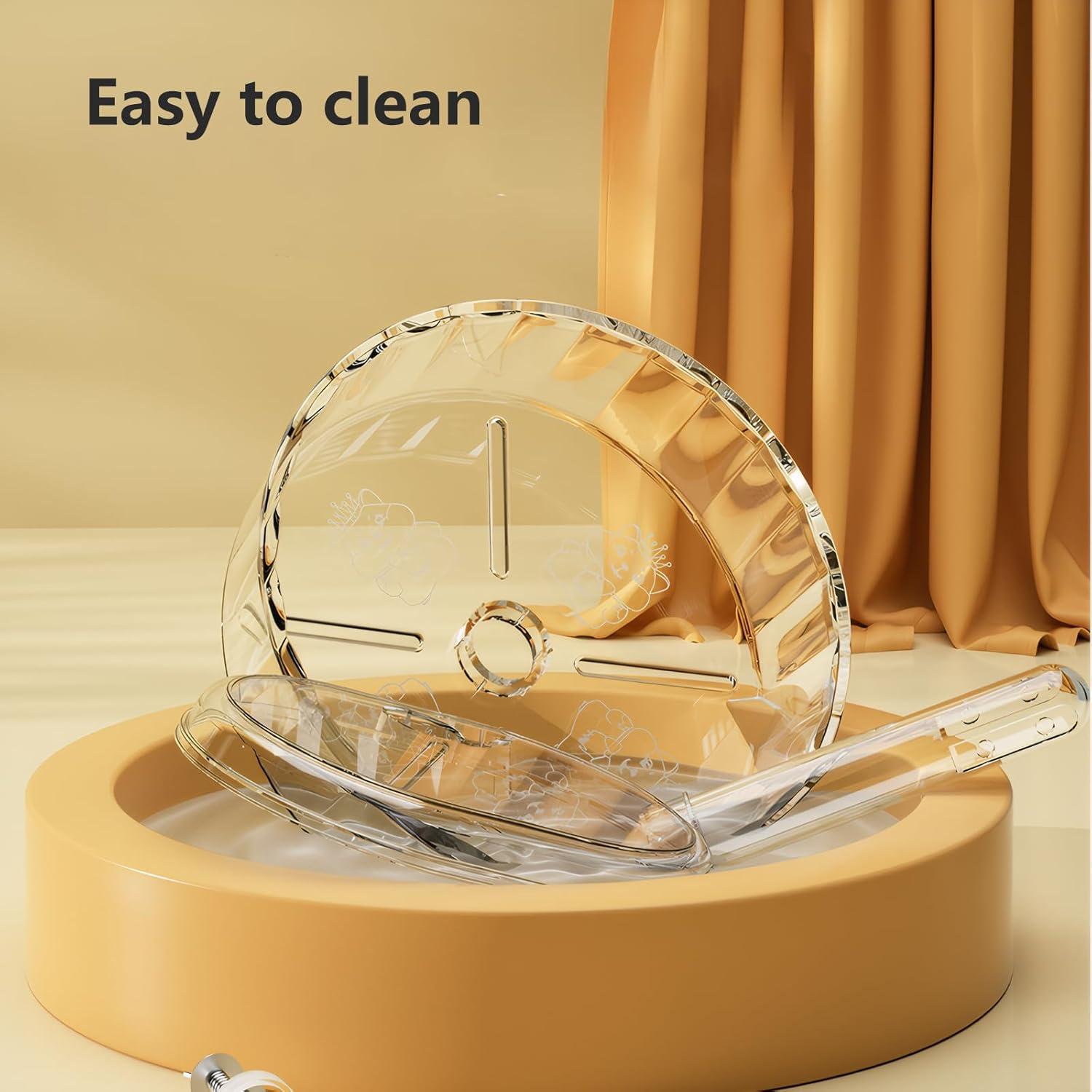 Rueda de Hámster Silenciosa Fanlahmtasy 18 cm Antideslizante