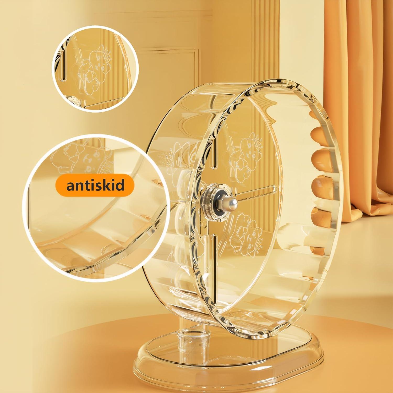 Rueda de Hámster Silenciosa Fanlahmtasy 18 cm Antideslizante