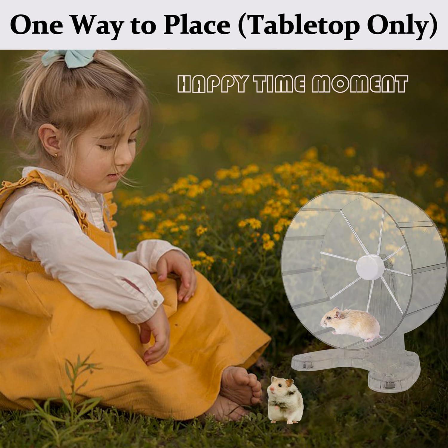 Rueda de Hámster Hi-ERA 21.5 cm Silenciosa para Ejercicio