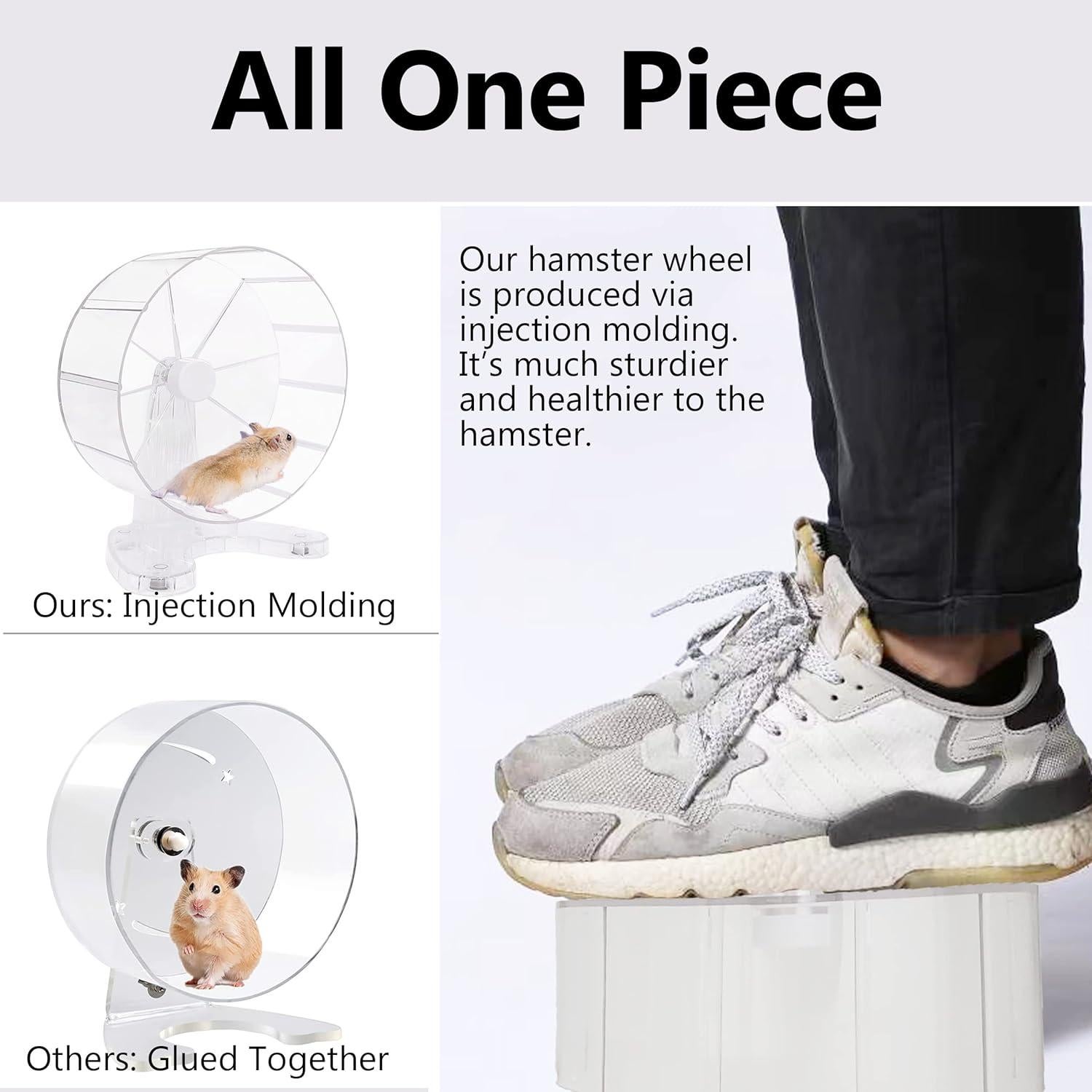 Rueda de Hámster Hi-ERA 21.5 cm Silenciosa para Ejercicio