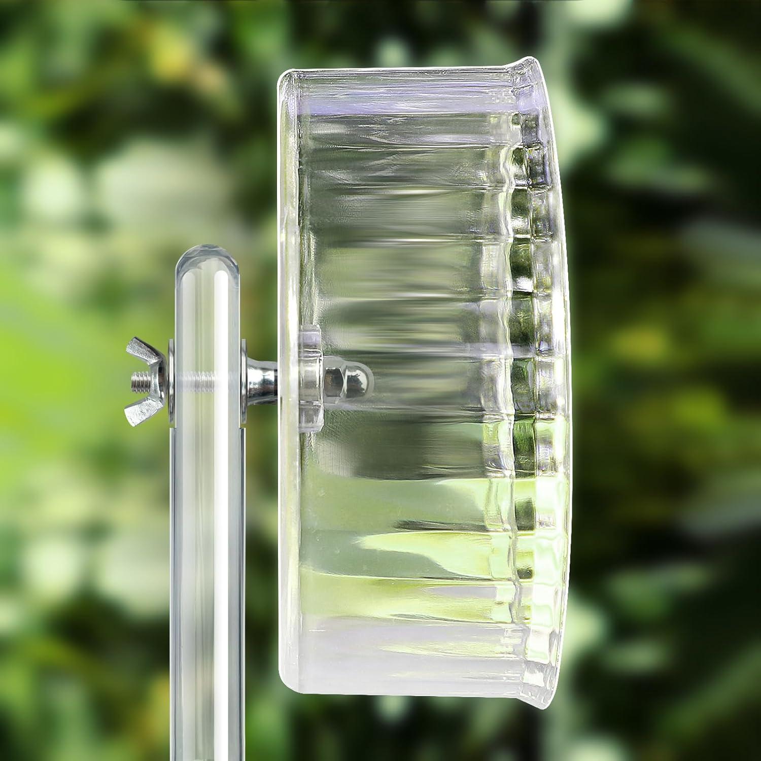 Rueda de Hámster Silenciosa lazYYzal 17.78 cm Blanca