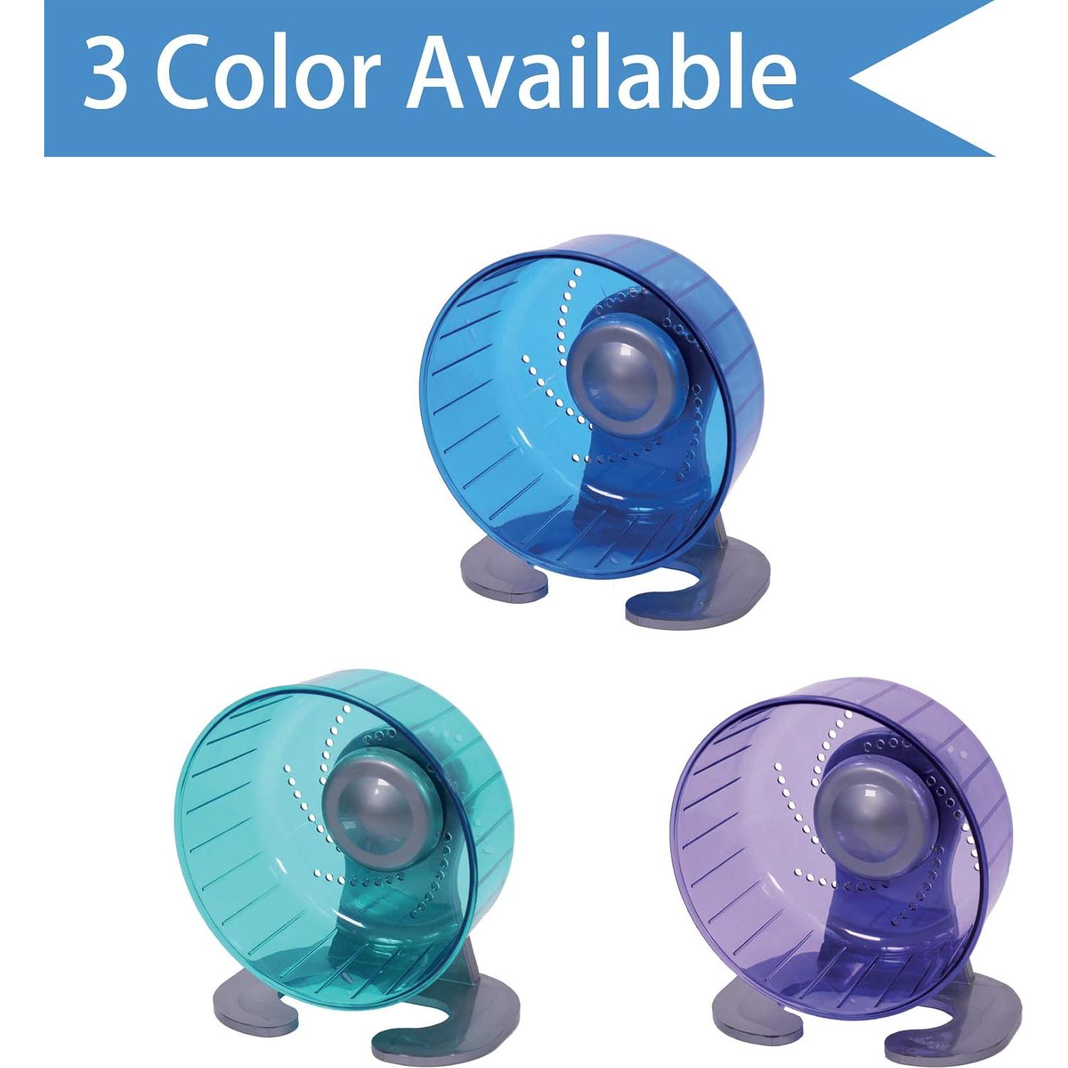 Rueda de Ejercicio Silenciosa Petest para Hámster 17 cm Verde