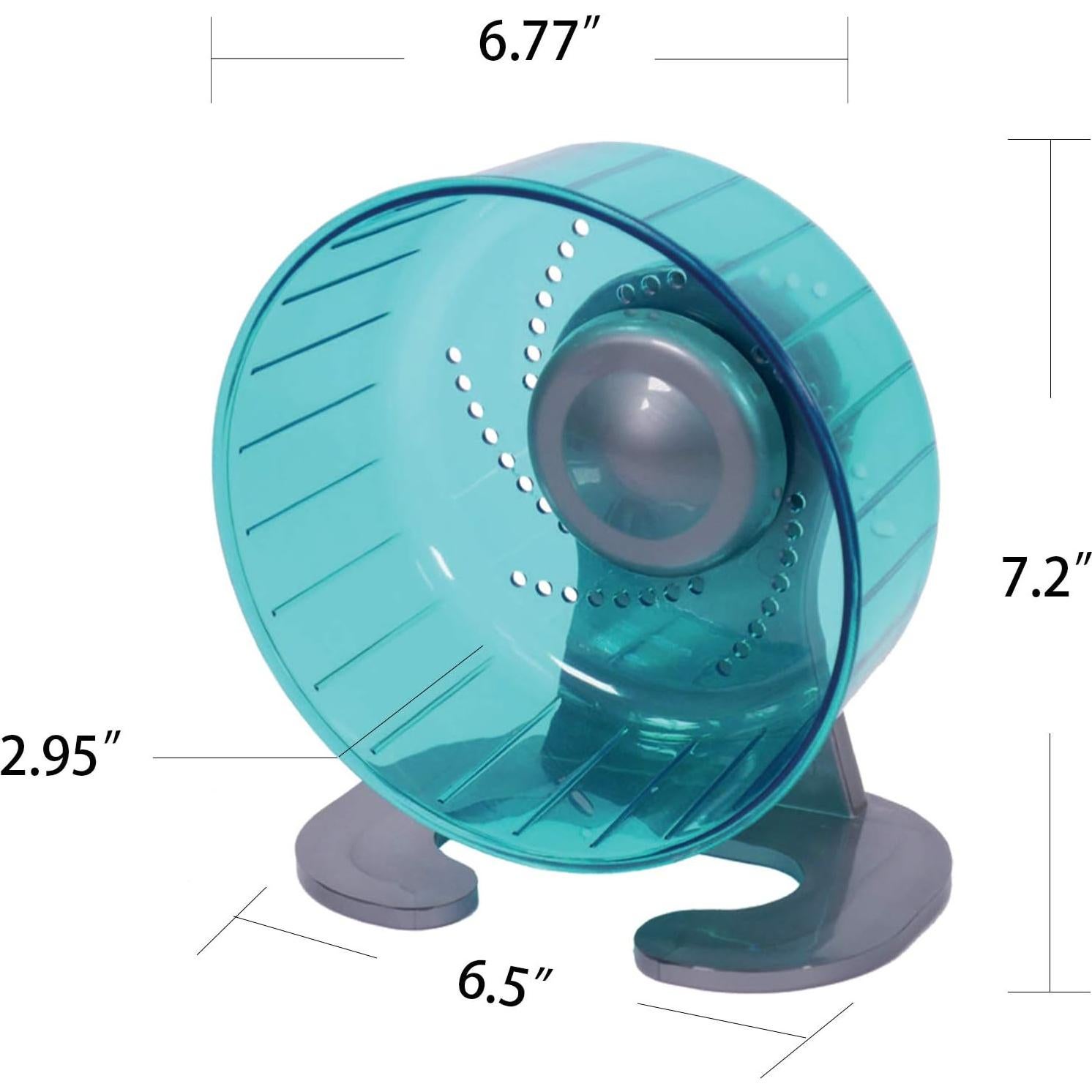 Rueda de Ejercicio Silenciosa Petest para Hámster 17 cm Verde