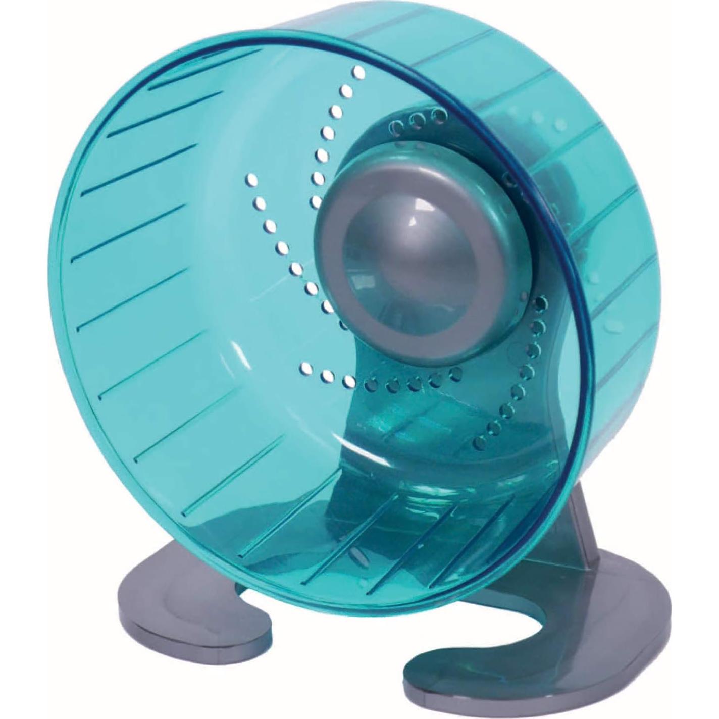 Rueda de Ejercicio Silenciosa Petest para Hámster 17 cm Verde