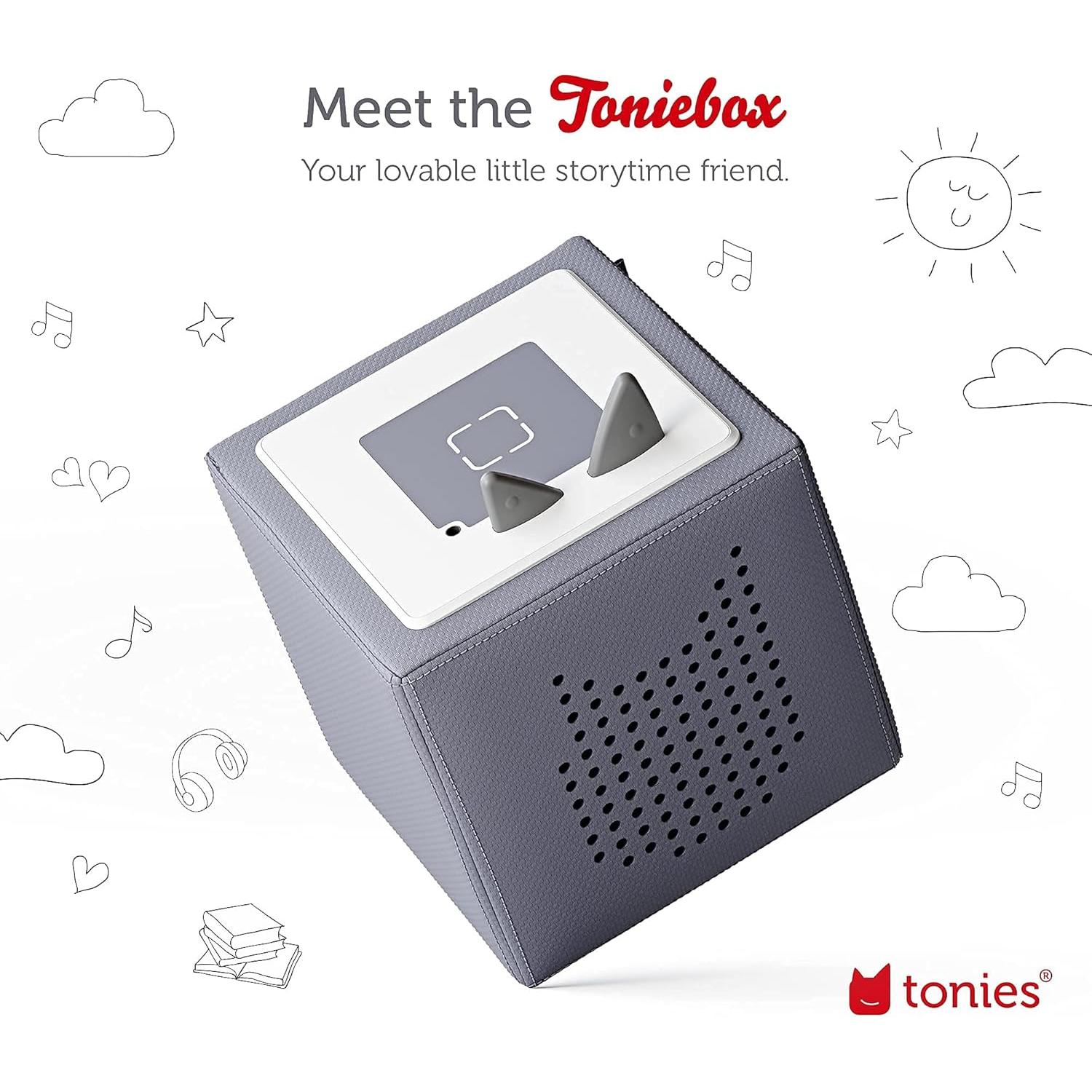 Toniebox Gris Set de Inicio con Cachorro de Juego - Audio Infantil