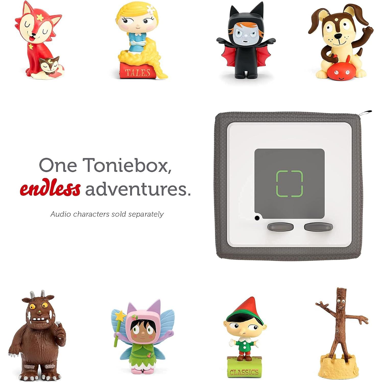 Toniebox Gris Set de Inicio con Cachorro de Juego - Audio Infantil