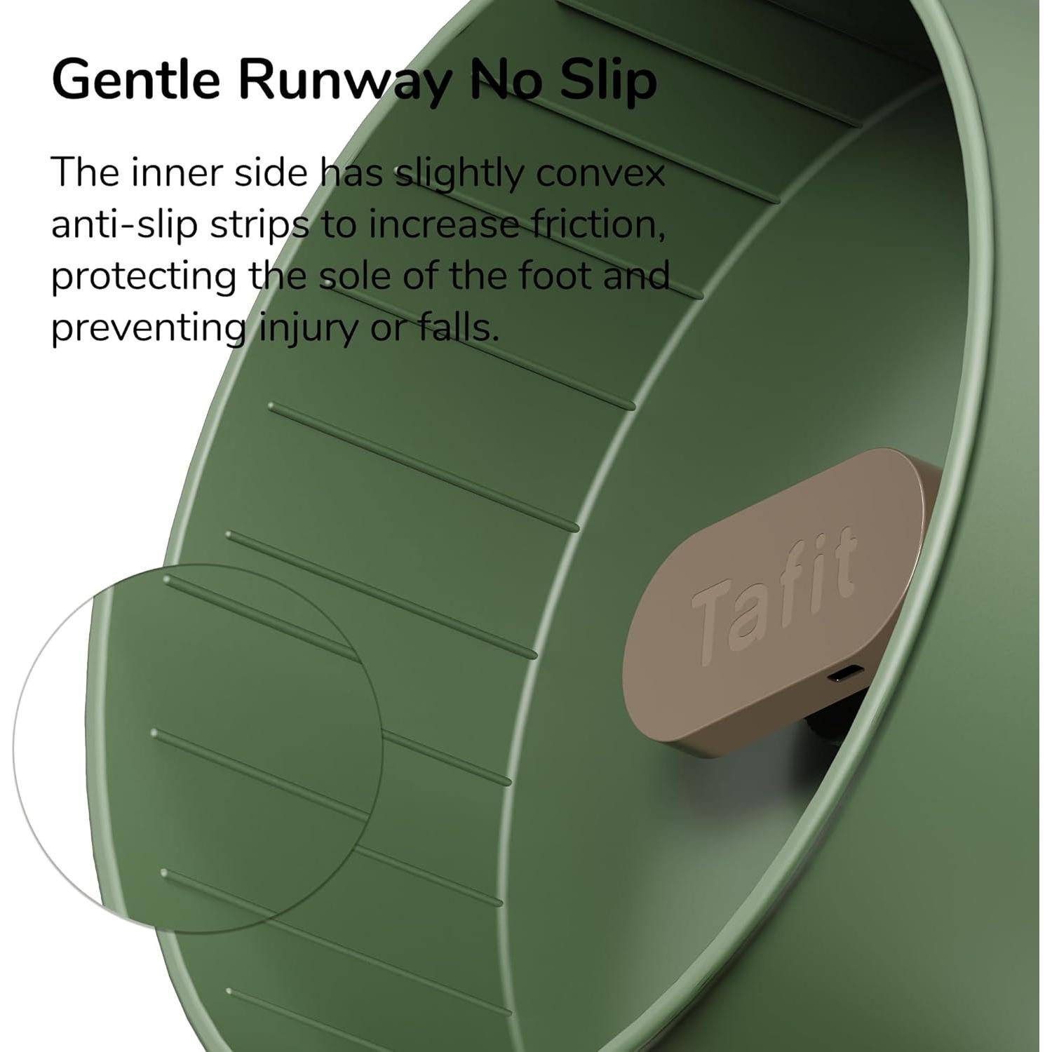 Rueda de Hámster Silenciosa Tafit 10.2" Verde Aguacate